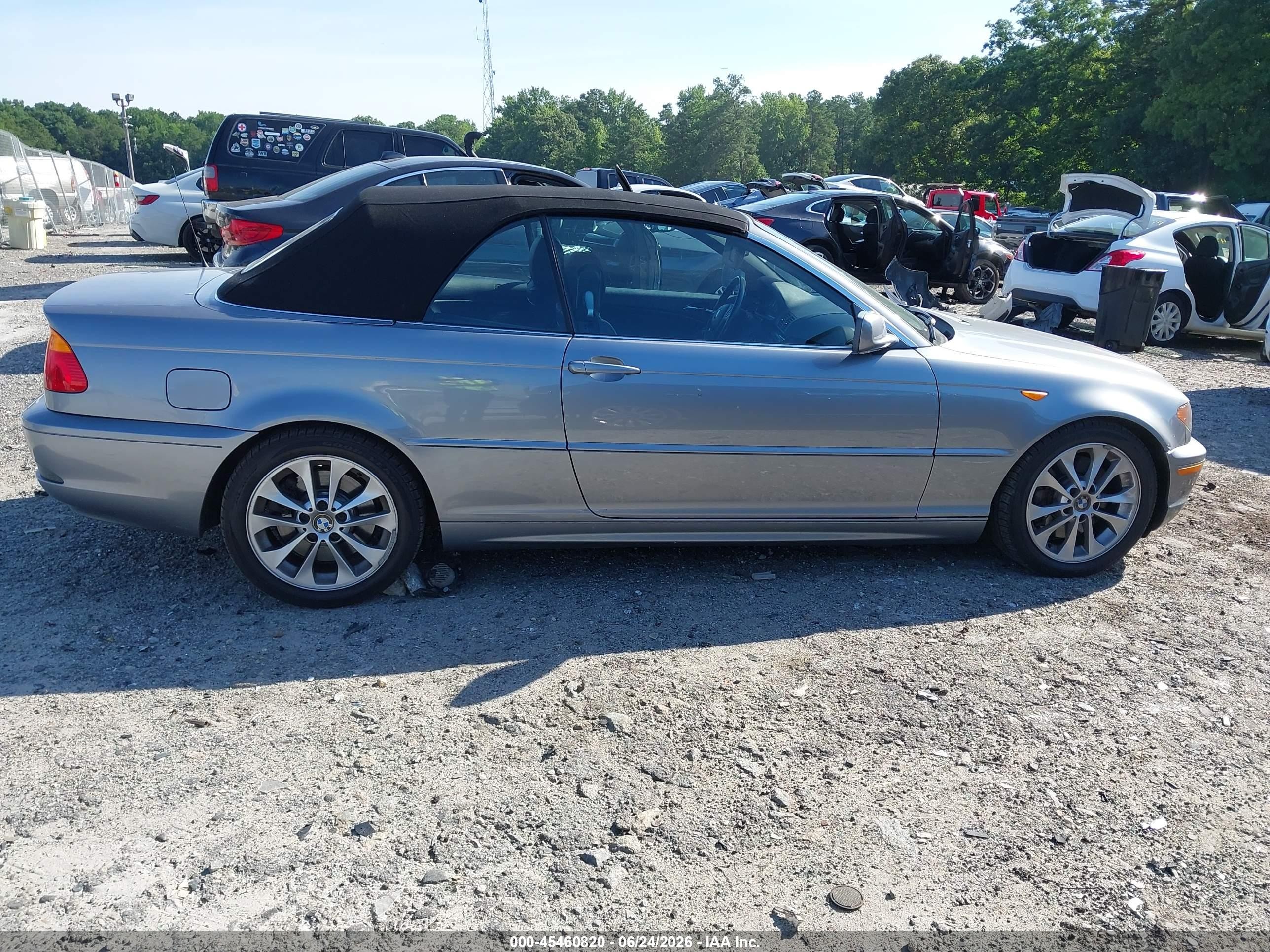 2004 Bmw 330ci   Black vin: WBABW534X4PL47879