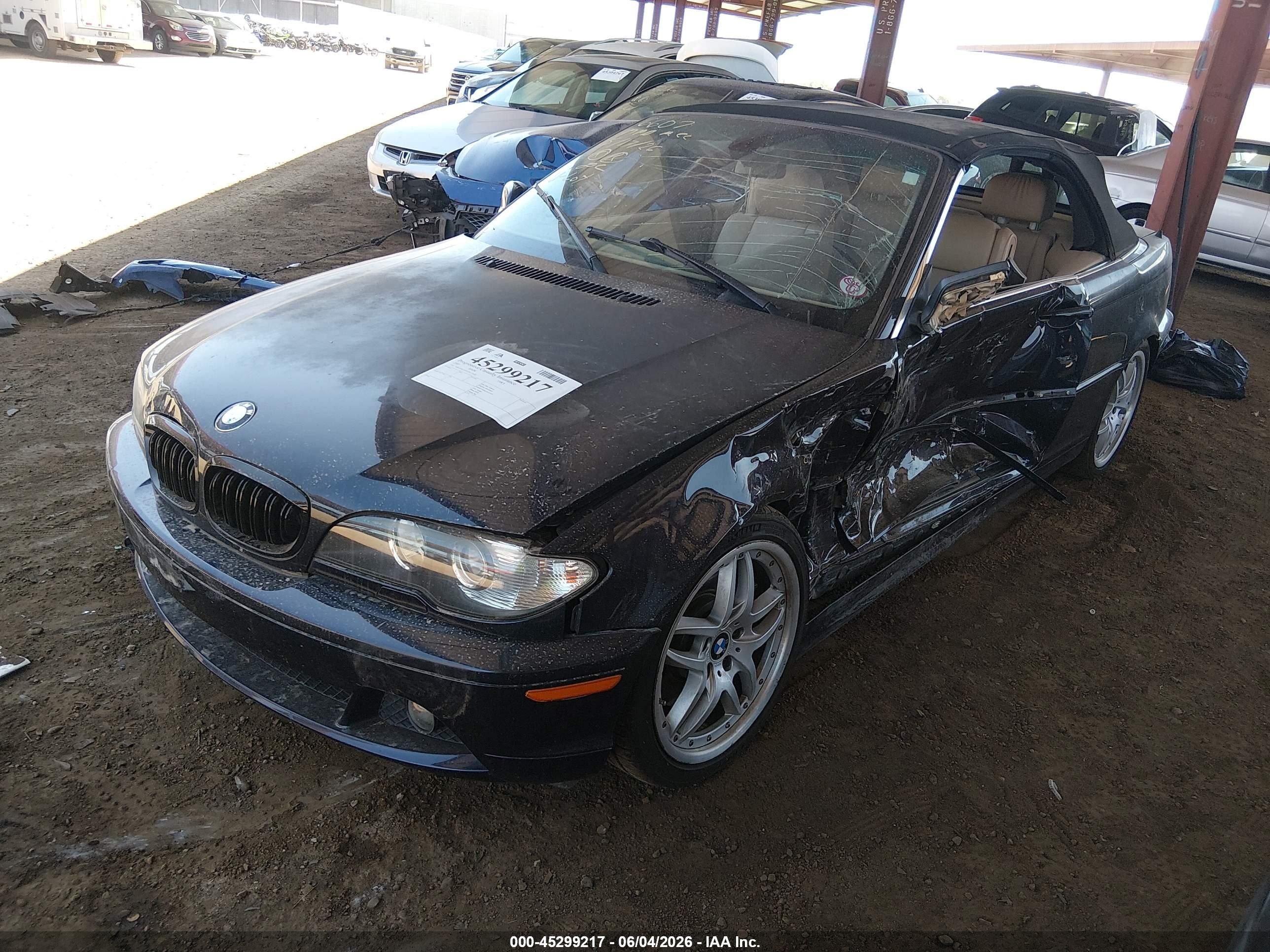 2005 Bmw 330ci Blue vin: WBABW534X5PL53442