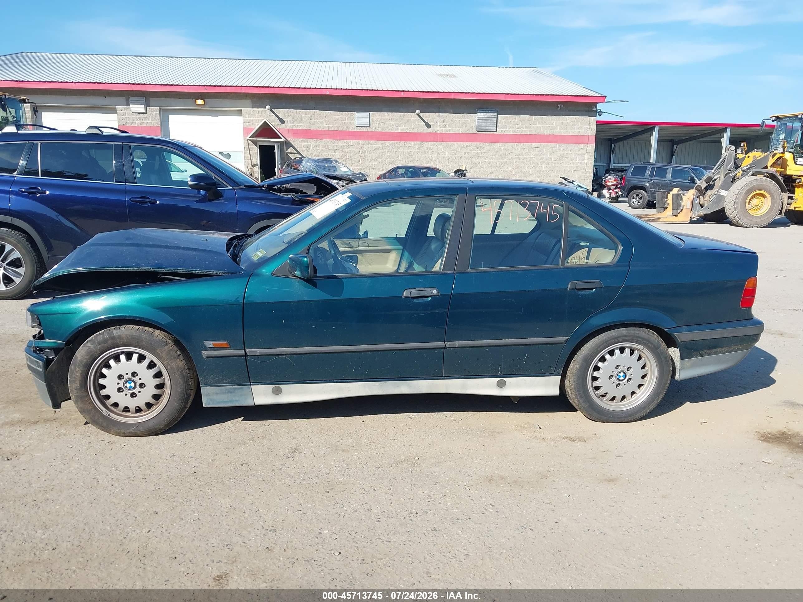 1995 Bmw 325 I Green vin: WBACB3324SFE23363