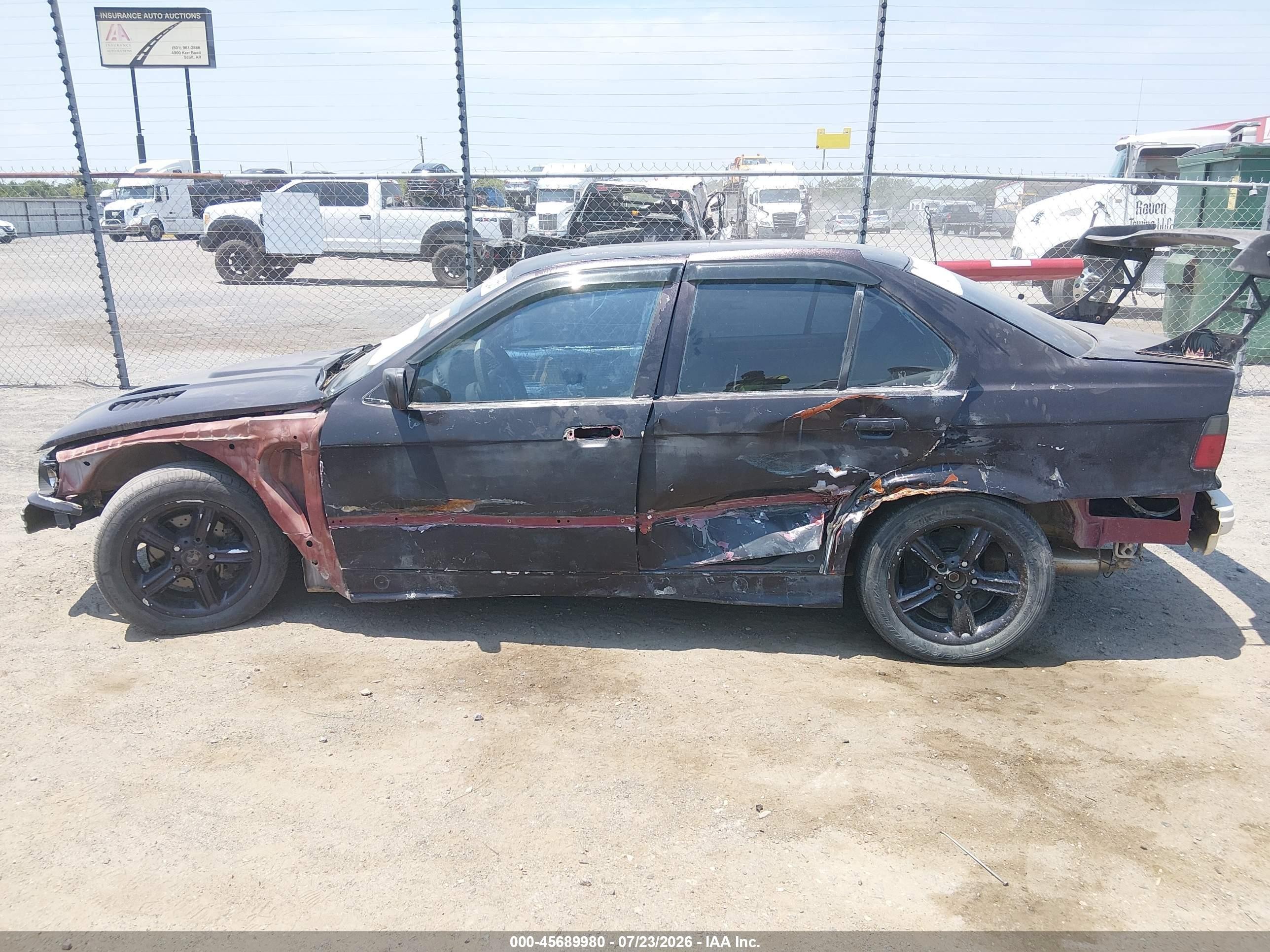 1995 Bmw 325 I Black vin: WBACB3325SFE21458
