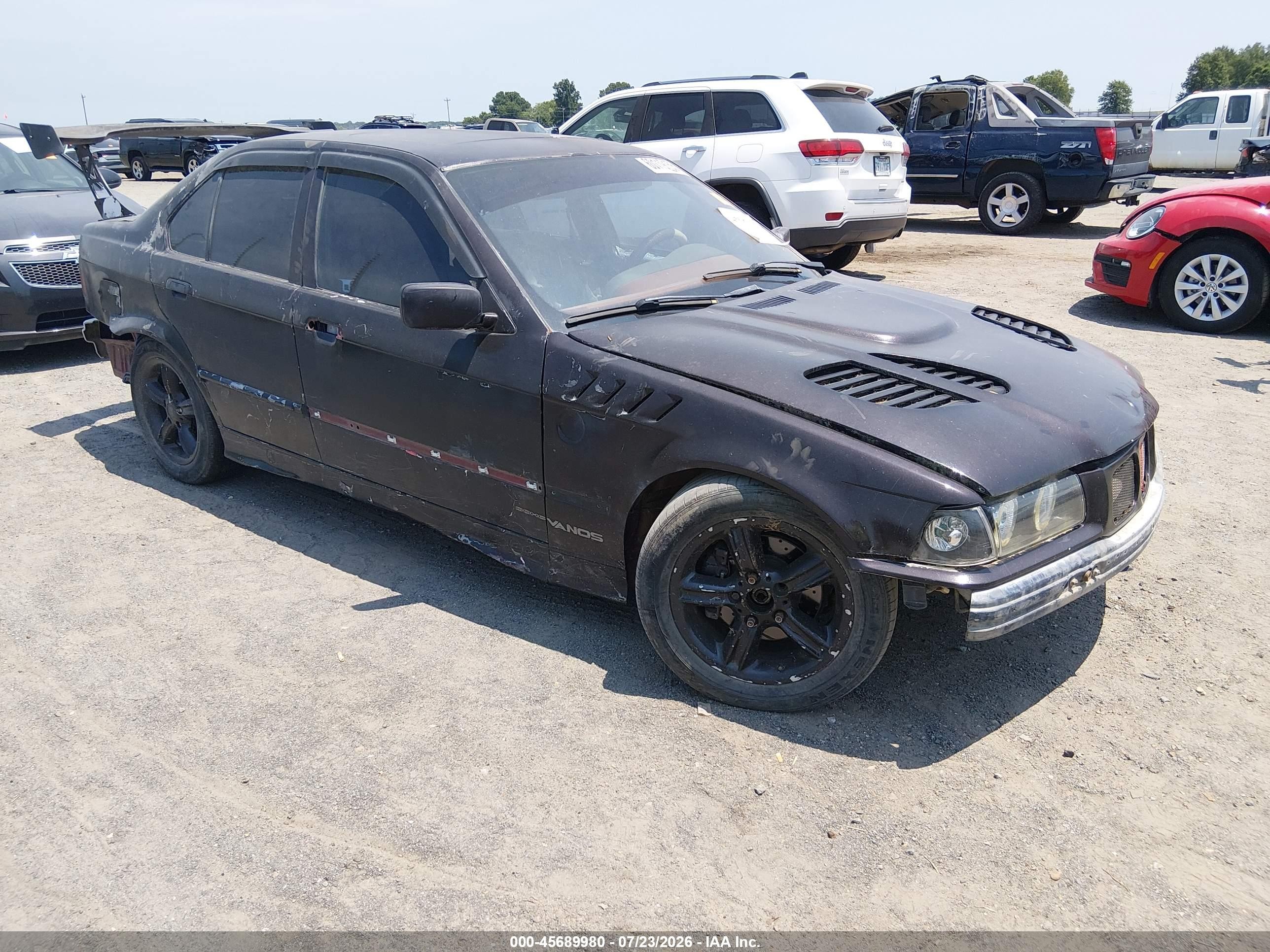 1995 Bmw 325 I Black vin: WBACB3325SFE21458