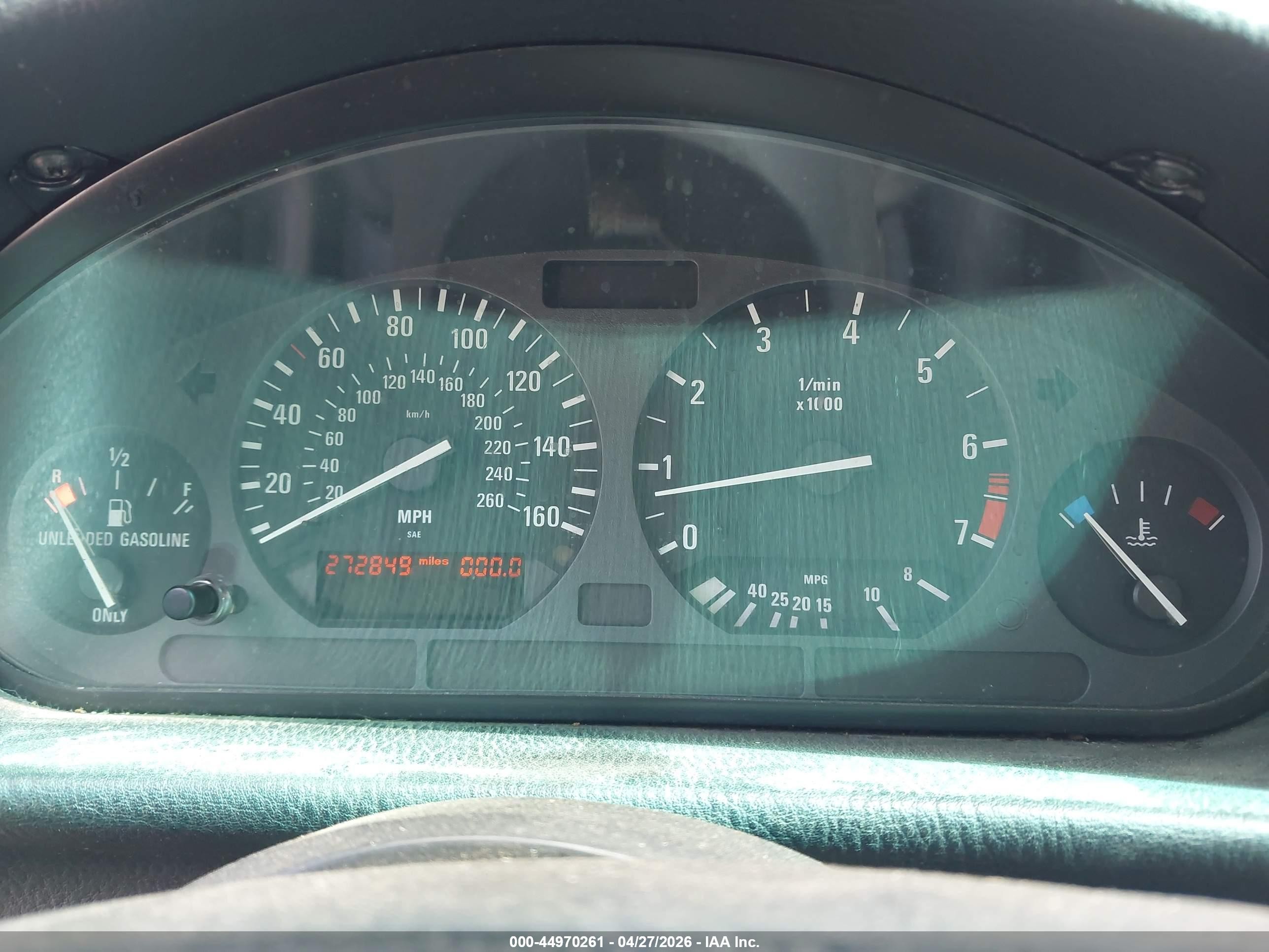 1995 Bmw 325 I Black vin: WBACB3328SFE20675