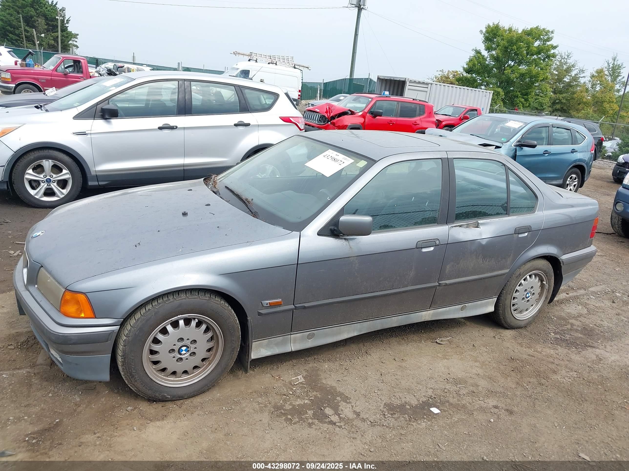 1995 Bmw 325 I Blue vin: WBACB332XSFE20788