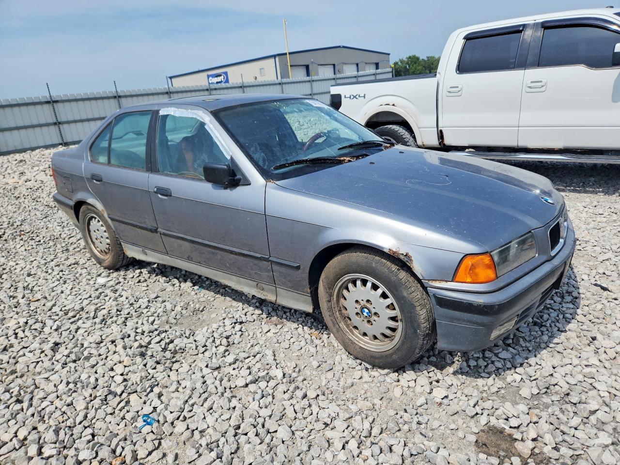 1992 Bmw 325 I Automatic Gray vin: WBACB4312NFF89656