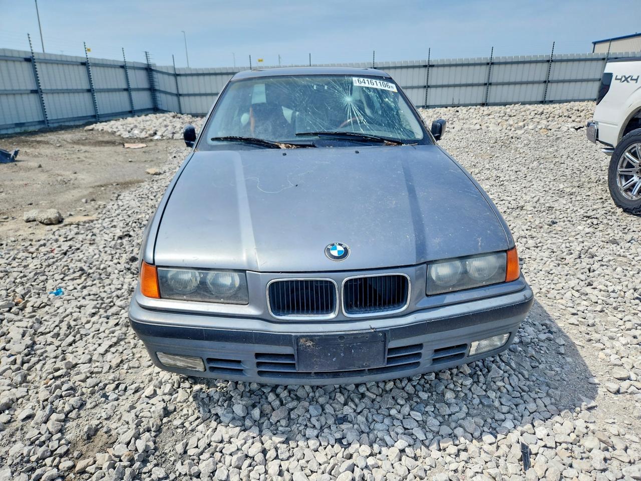 1992 Bmw 325 I Automatic Gray vin: WBACB4312NFF89656