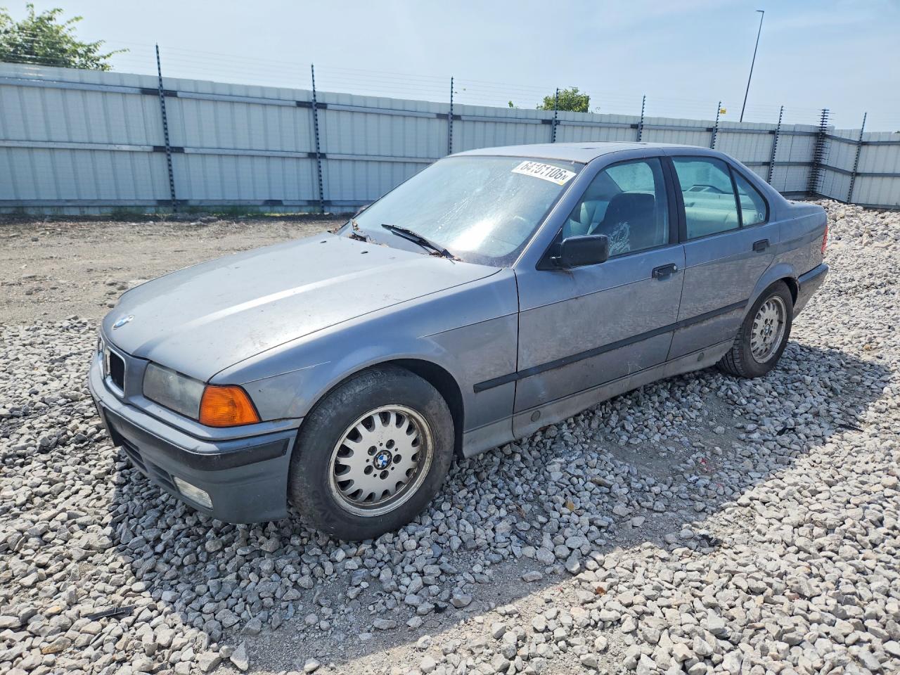 1992 Bmw 325 I Automatic Gray vin: WBACB4312NFF89656