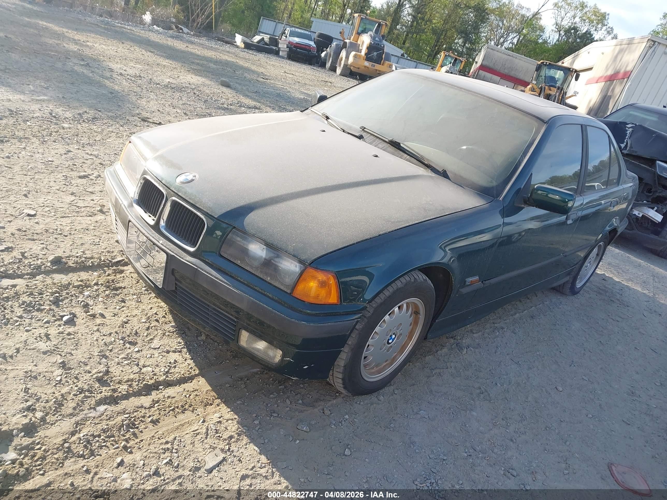 1995 Bmw 325 I Automatic Green vin: WBACB4320SFM08734
