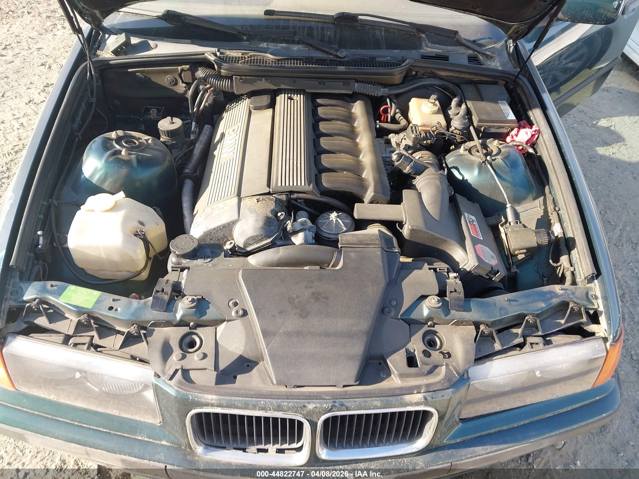 1995 Bmw 325 I Automatic Green vin: WBACB4320SFM08734