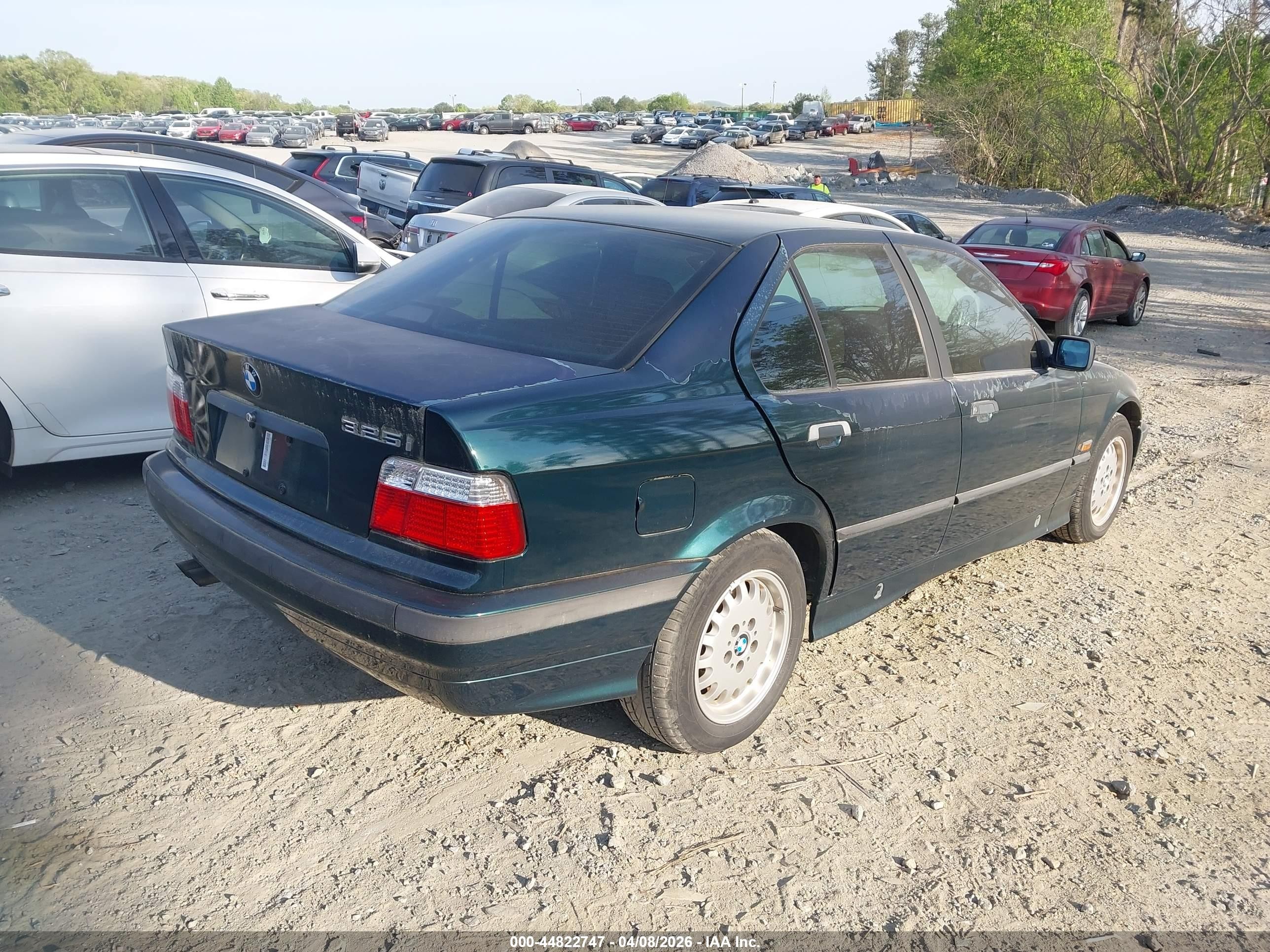 1995 Bmw 325 I Automatic Green vin: WBACB4320SFM08734