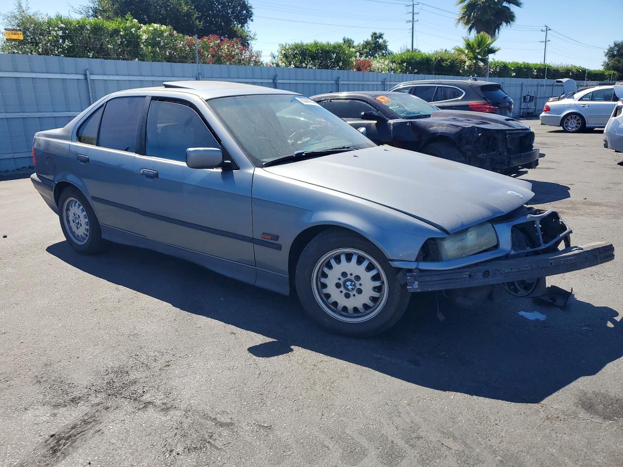 1995 Bmw 325 I Automatic Серый vin: WBACB4320SFM24187