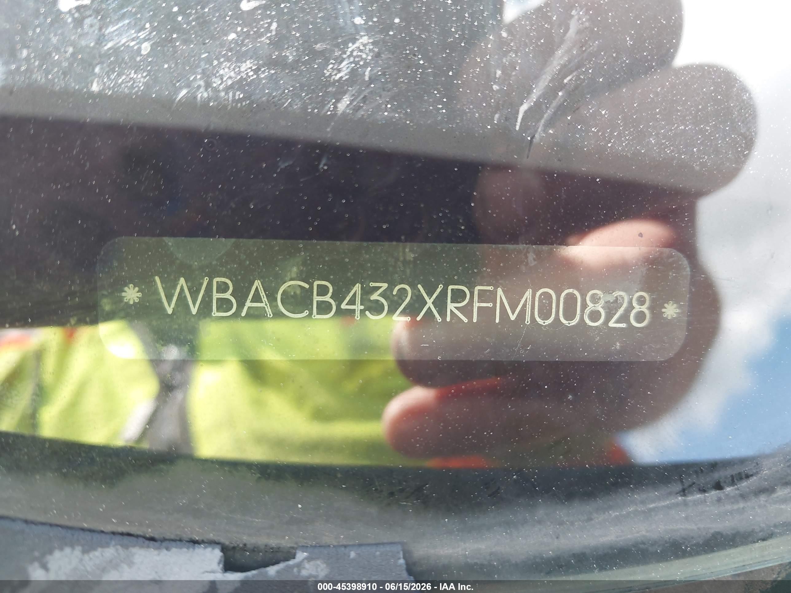 1994 Bmw 325 I Automatic Navy vin: WBACB432XRFM00828
