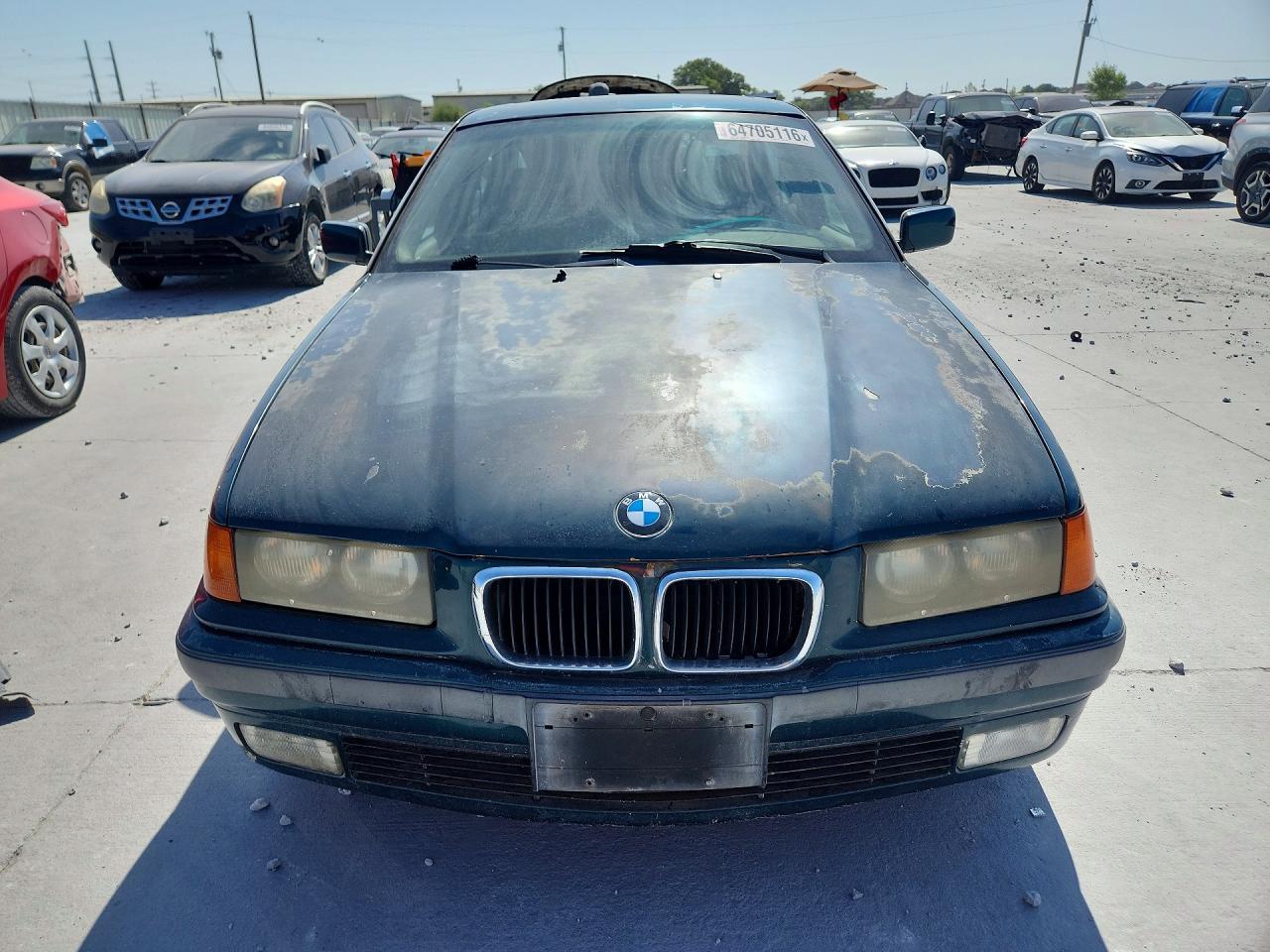 1997 Bmw 318 I Automatic Синий vin: WBACC0324VEK21285