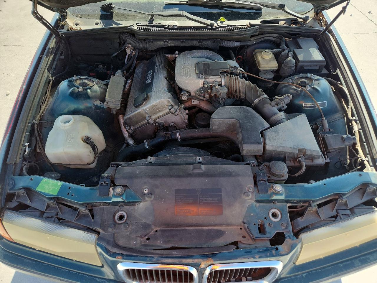1997 Bmw 318 I Automatic Синий vin: WBACC0324VEK21285