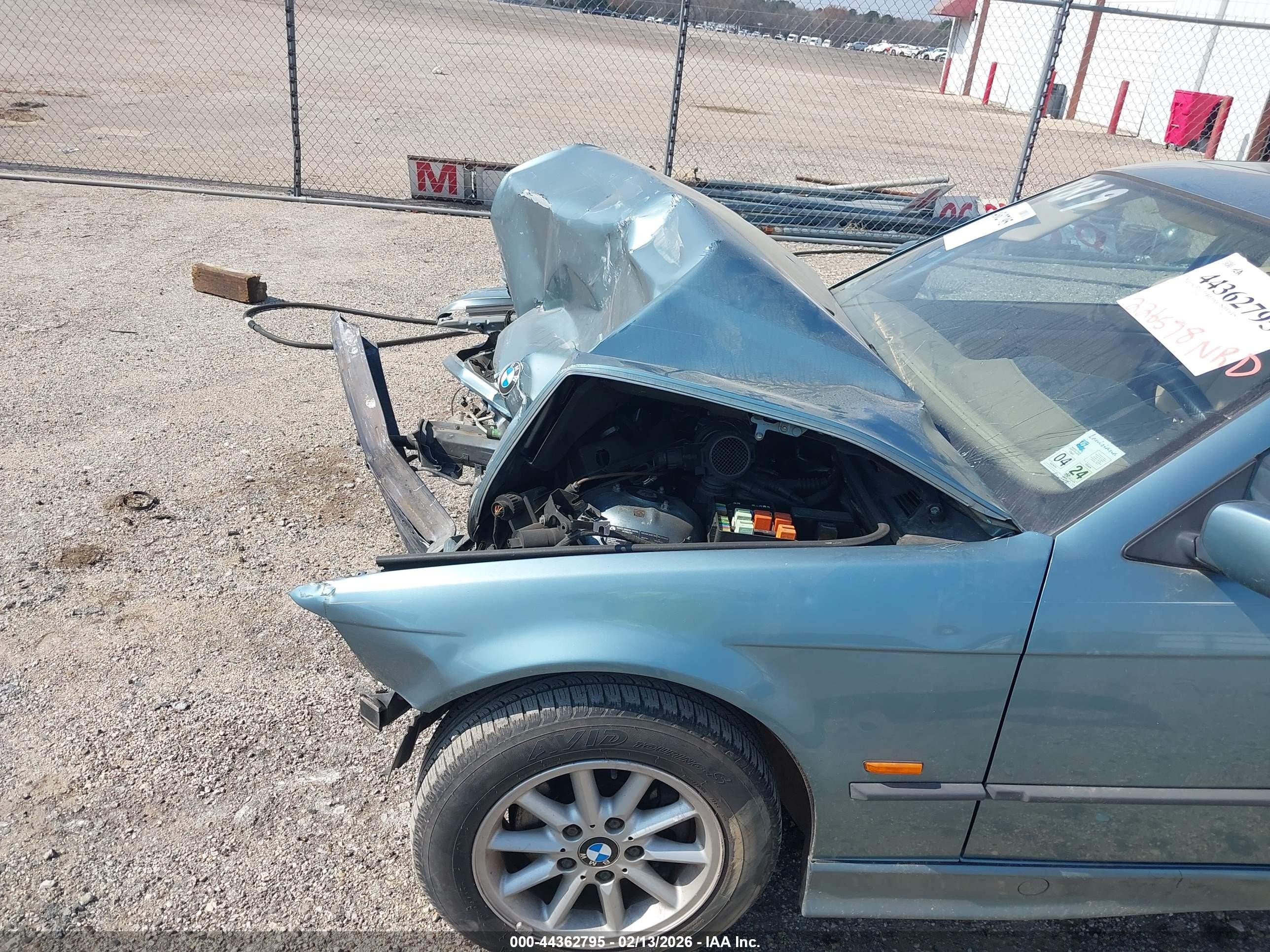 1997 Bmw 318i   Green vin: WBACC032XVEK25034