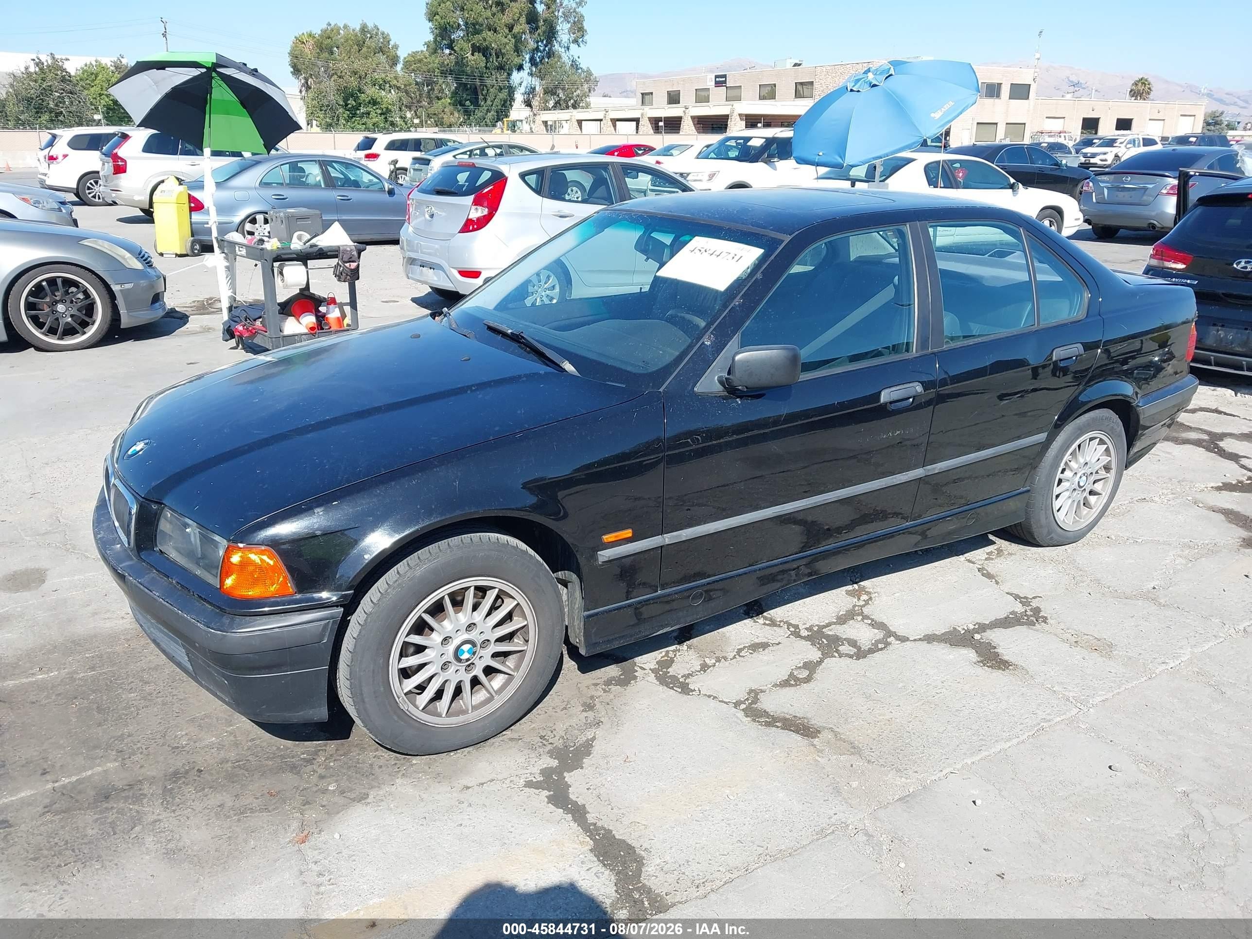 1997 Bmw 318i   Черный vin: WBACC9326VEE56407