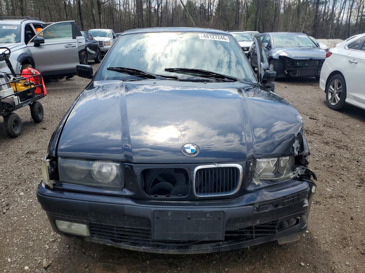1997 Bmw 328i 4dr Black vin: WBACD21080AU60526