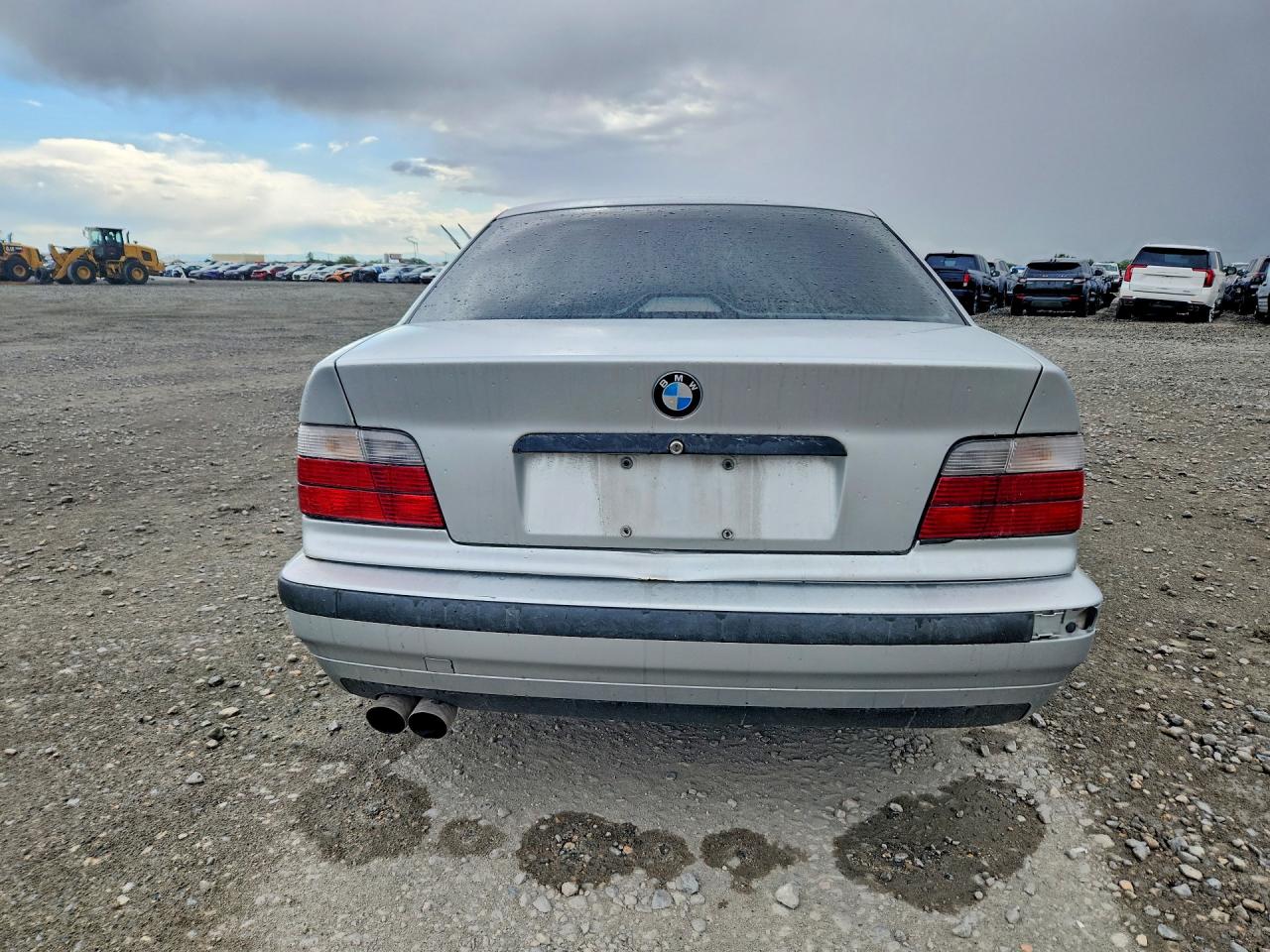 1996 Bmw 328 I Silver vin: WBACD3321TAV17609