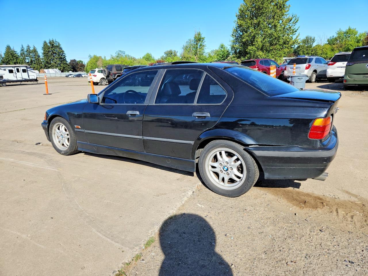 1996 Bmw 328 I Black vin: WBACD3327TAV15508