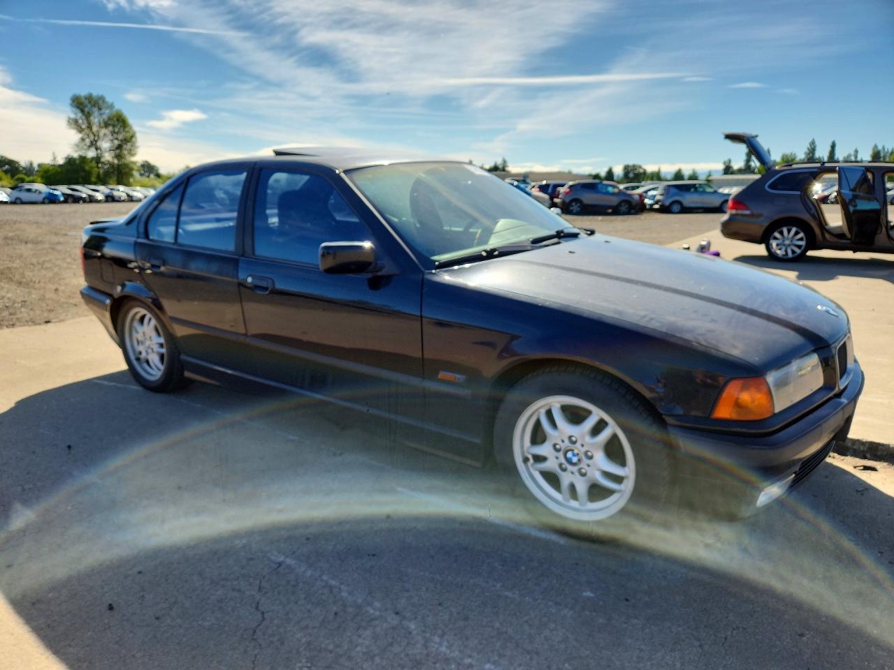 1996 Bmw 328 I Black vin: WBACD3327TAV15508