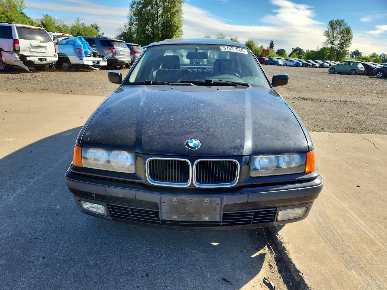 1996 Bmw 328 I Black vin: WBACD3327TAV15508