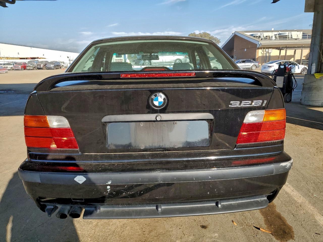 1996 Bmw 328 I Automatic Black vin: WBACD4320TAV43205