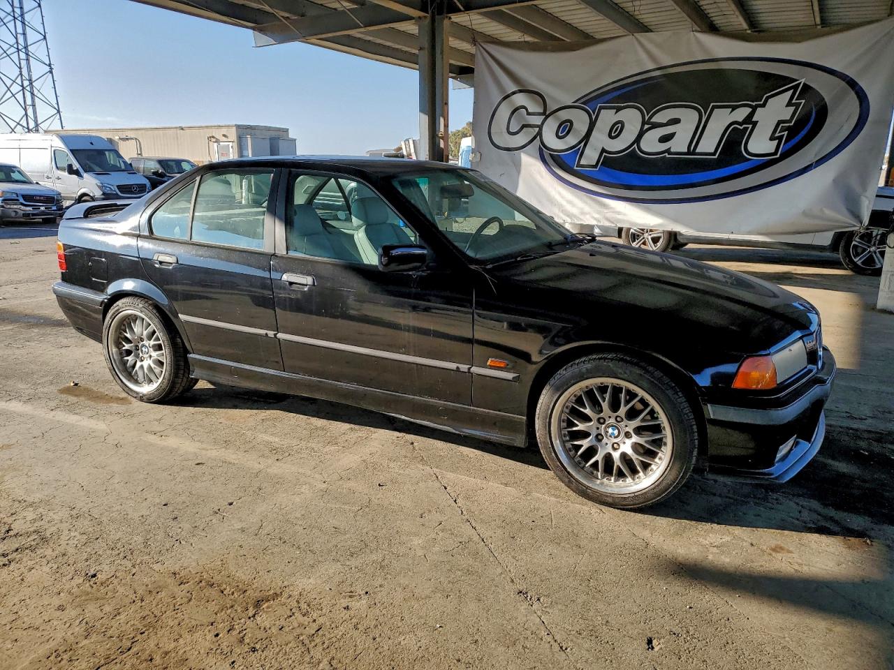1996 Bmw 328 I Automatic Black vin: WBACD4320TAV43205