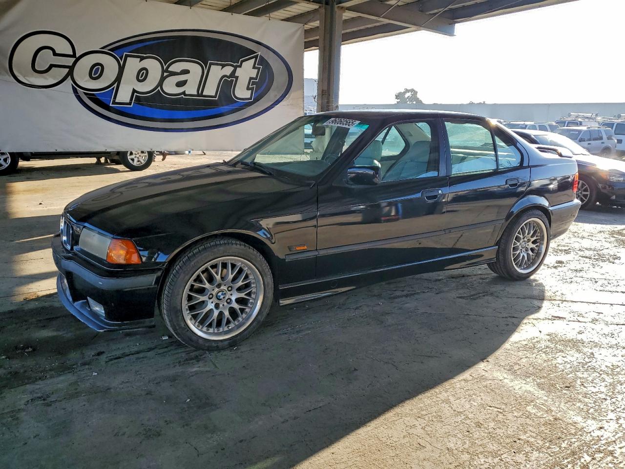 1996 Bmw 328 I Automatic Black vin: WBACD4320TAV43205