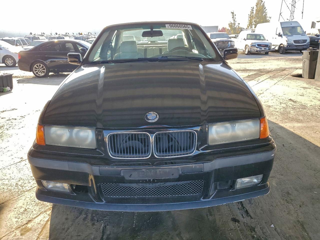 1996 Bmw 328 I Automatic Black vin: WBACD4320TAV43205