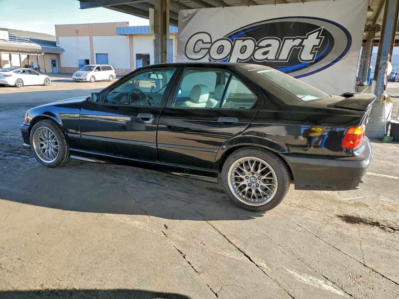1996 Bmw 328 I Automatic Black vin: WBACD4320TAV43205