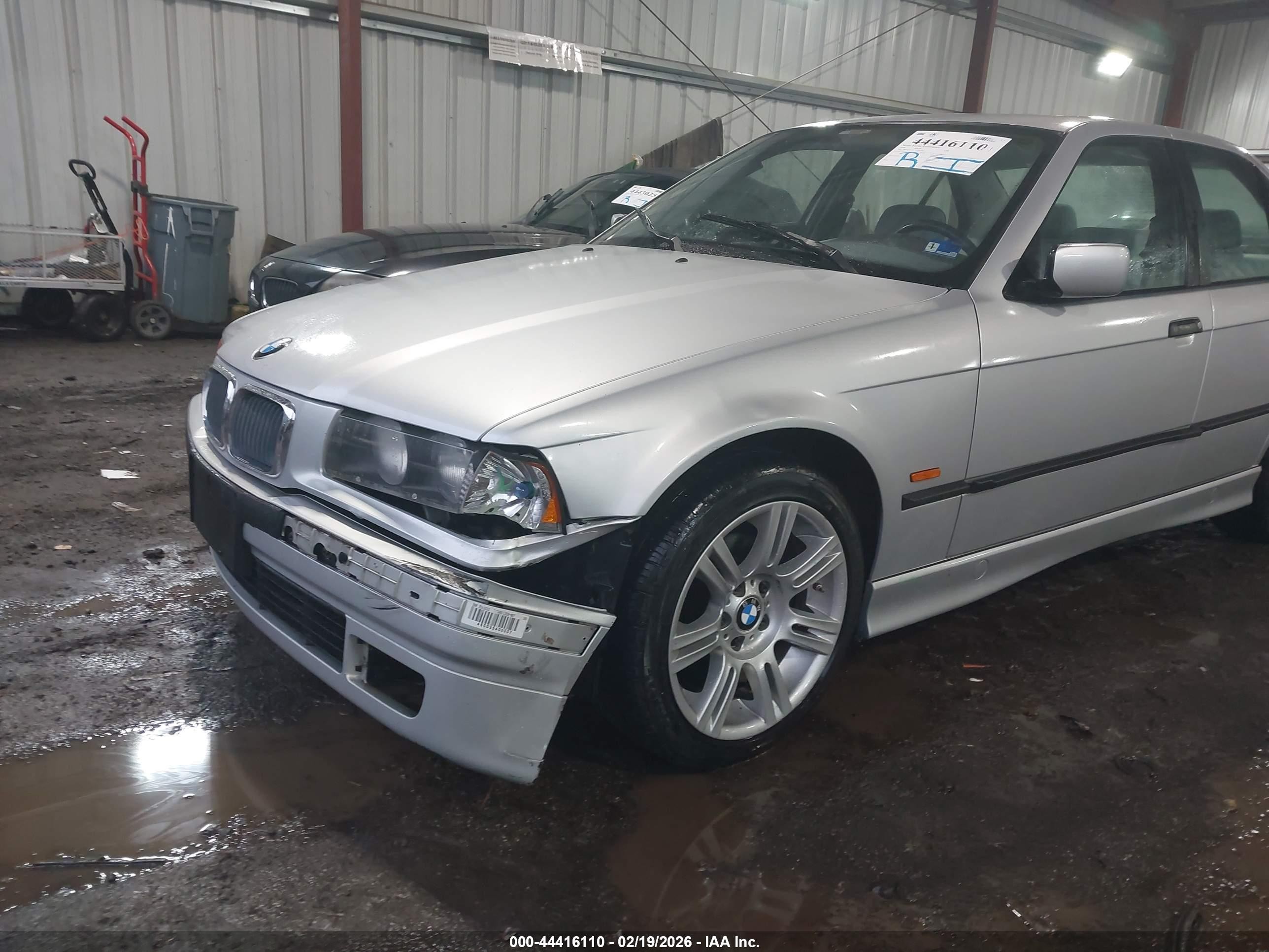 1998 Bmw 328i   Silver vin: WBACD4321WAV63564