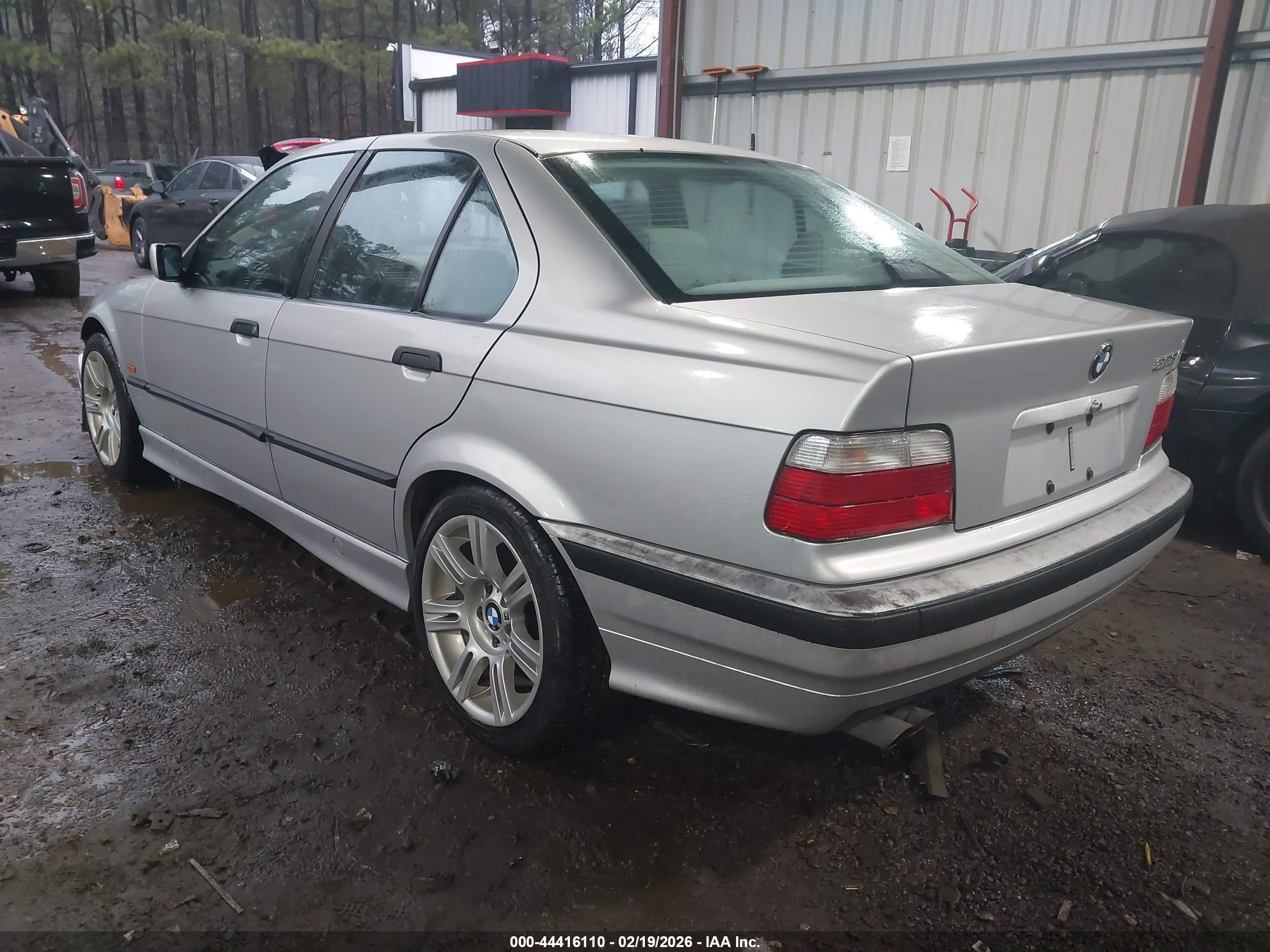1998 Bmw 328i   Silver vin: WBACD4321WAV63564