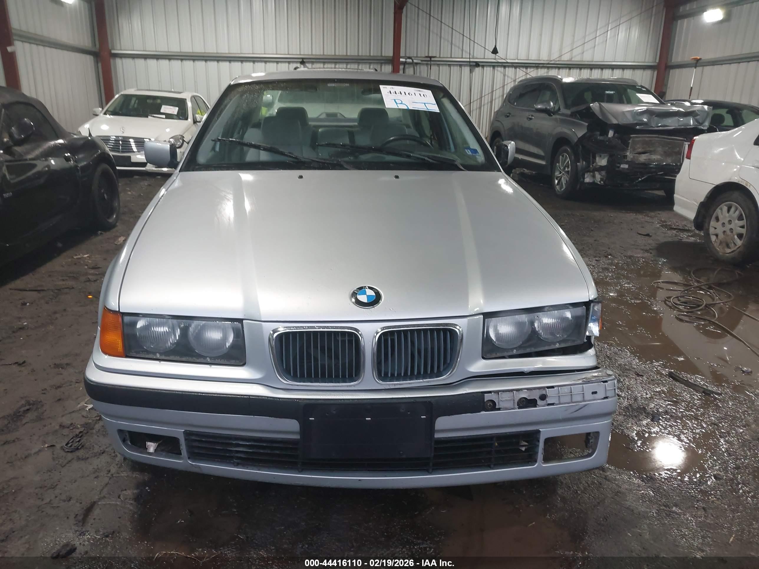 1998 Bmw 328i   Silver vin: WBACD4321WAV63564