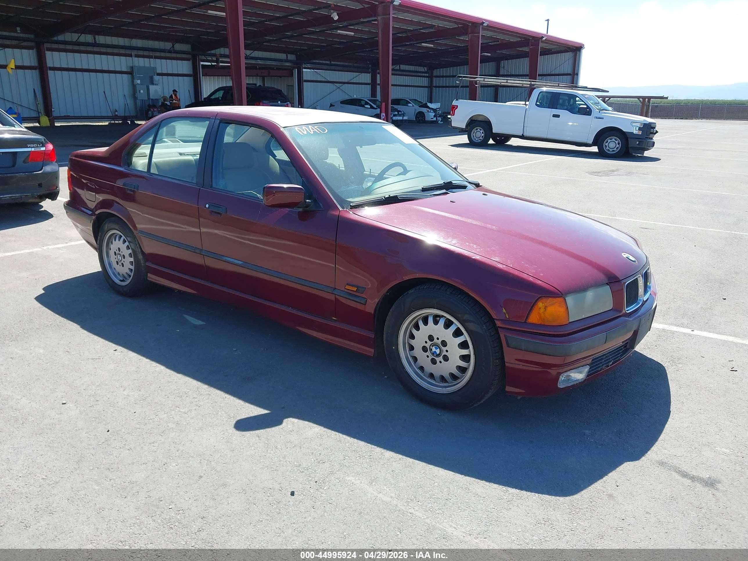 1996 Bmw 328 I Automatic Бордовый vin: WBACD4322TAV36045