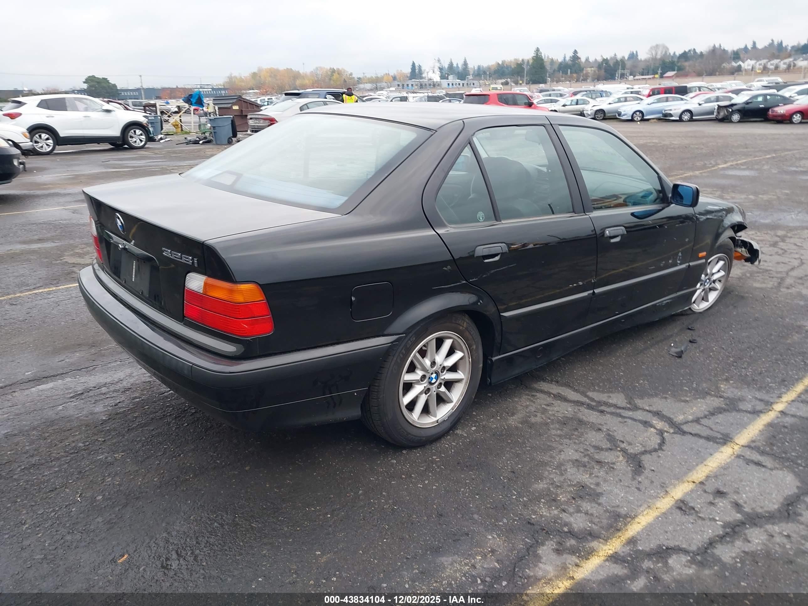 1997 Bmw 328i   Black vin: WBACD4322VAV53785
