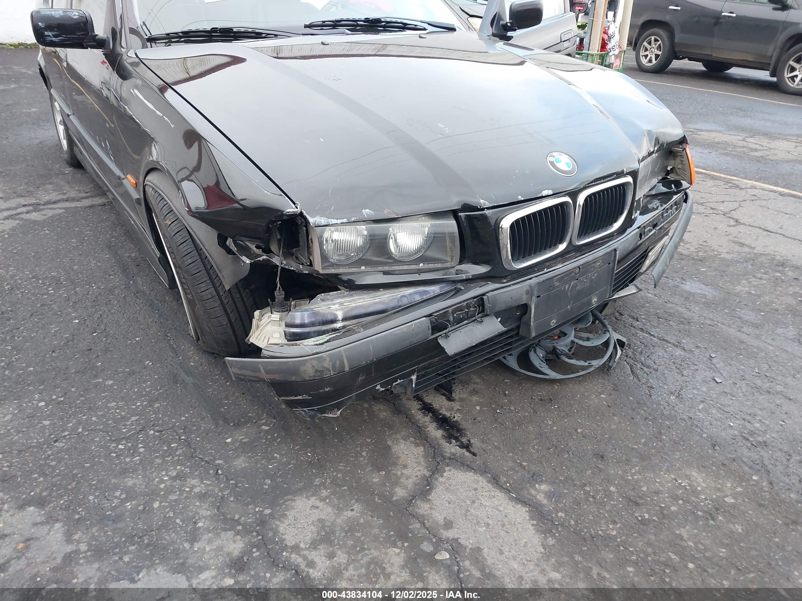 1997 Bmw 328i   Black vin: WBACD4322VAV53785