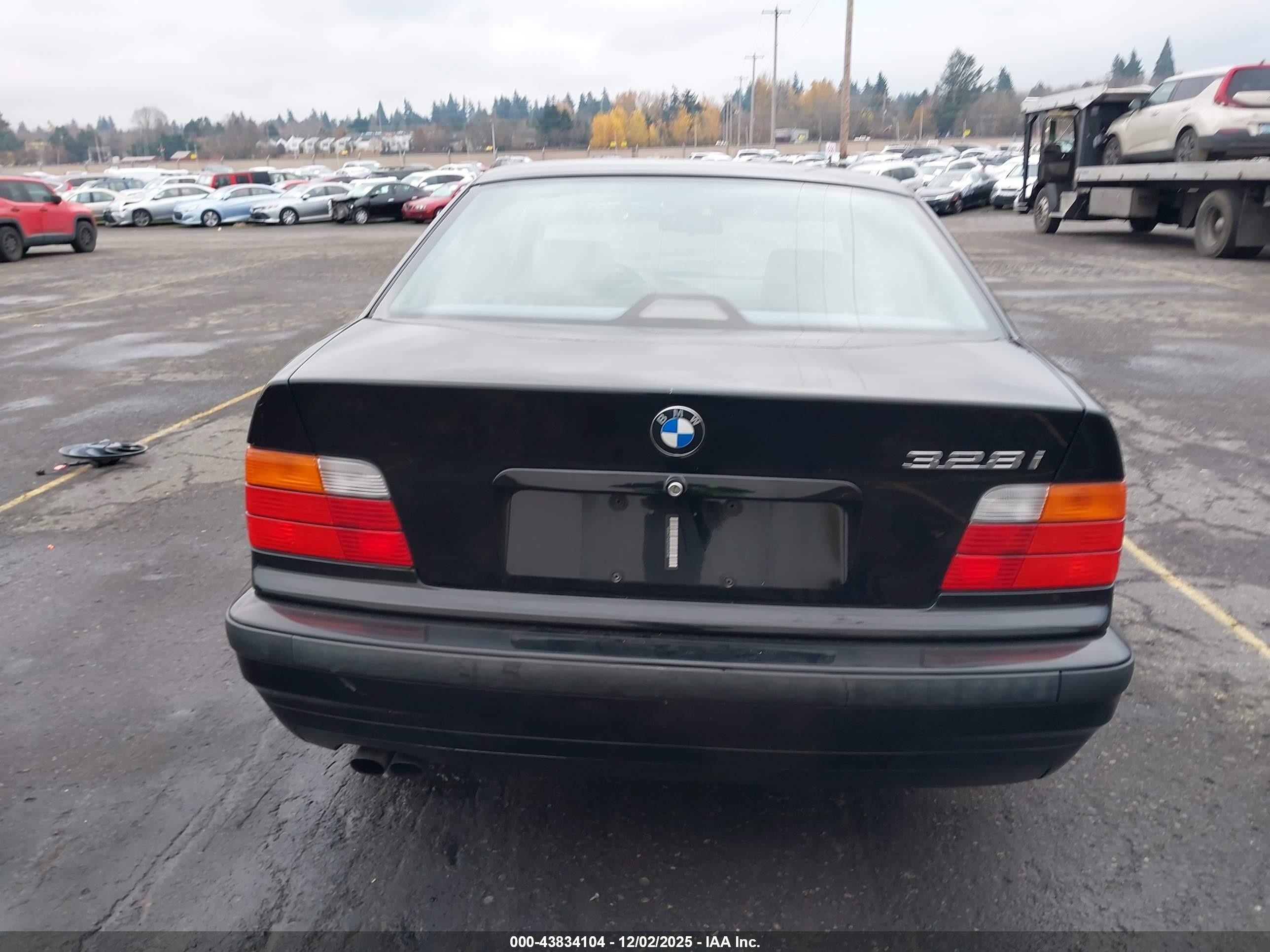 1997 Bmw 328i   Black vin: WBACD4322VAV53785