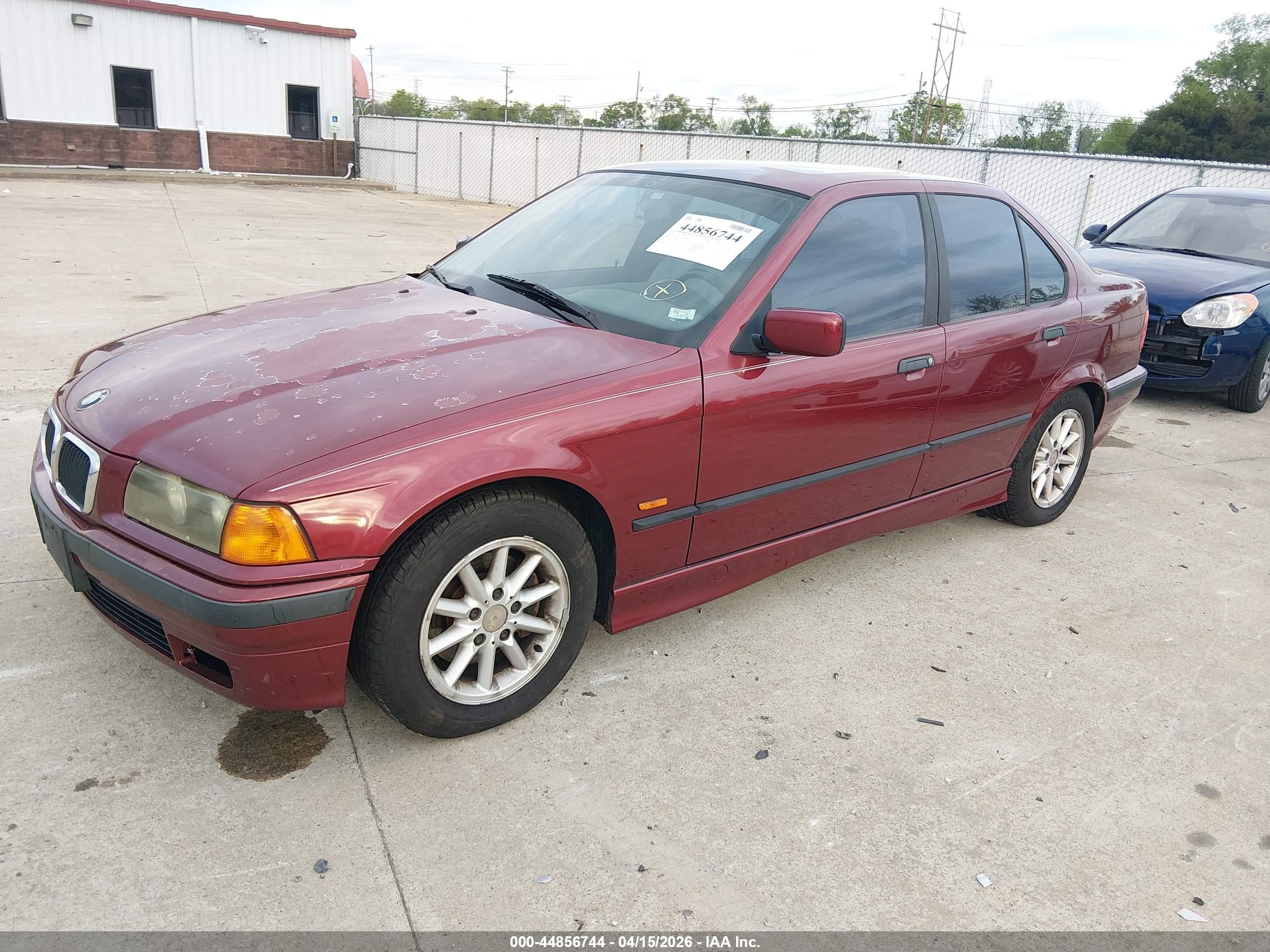 1997 Bmw 328i   Red vin: WBACD4323VAV50748