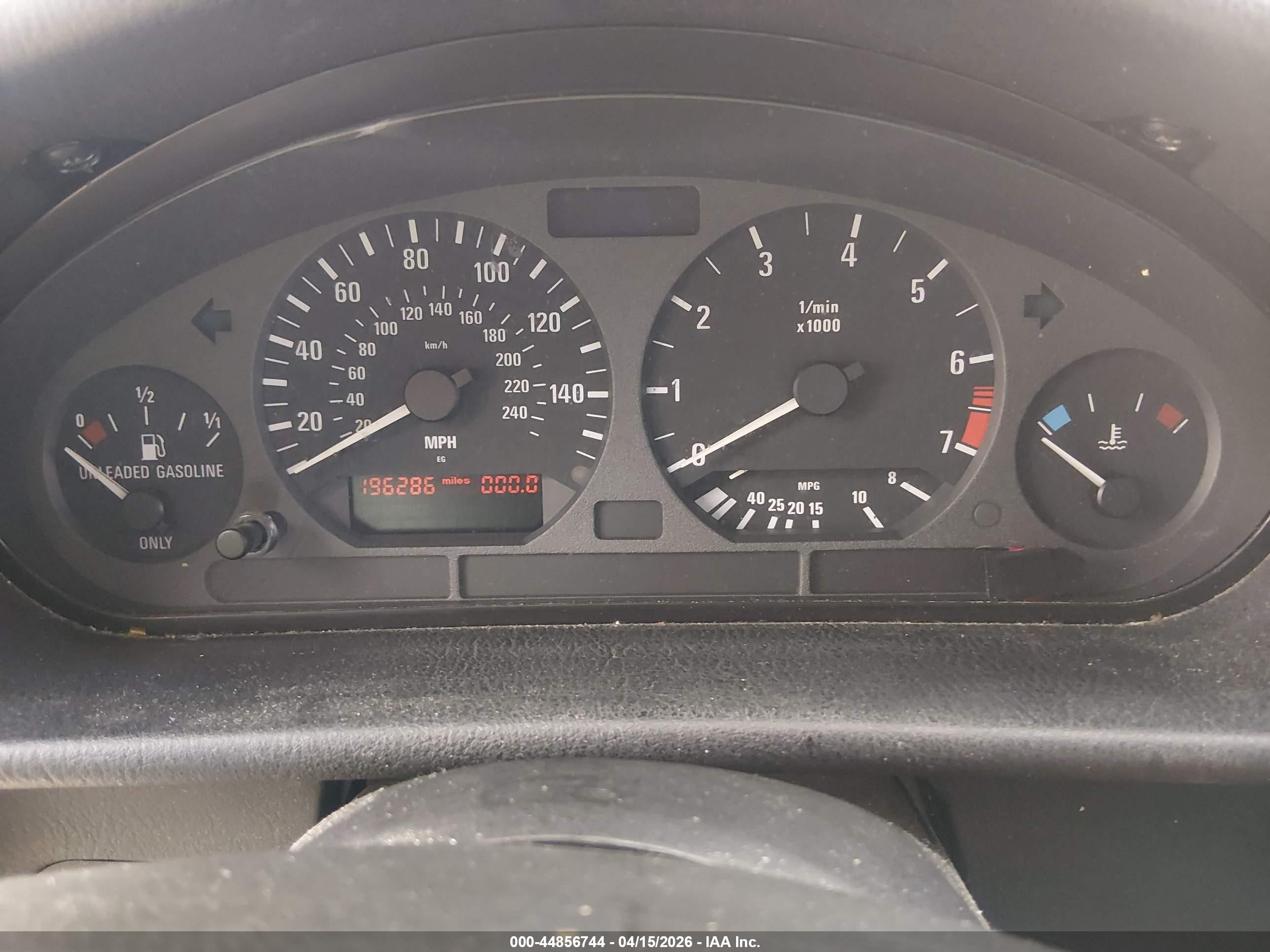 1997 Bmw 328i   Red vin: WBACD4323VAV50748