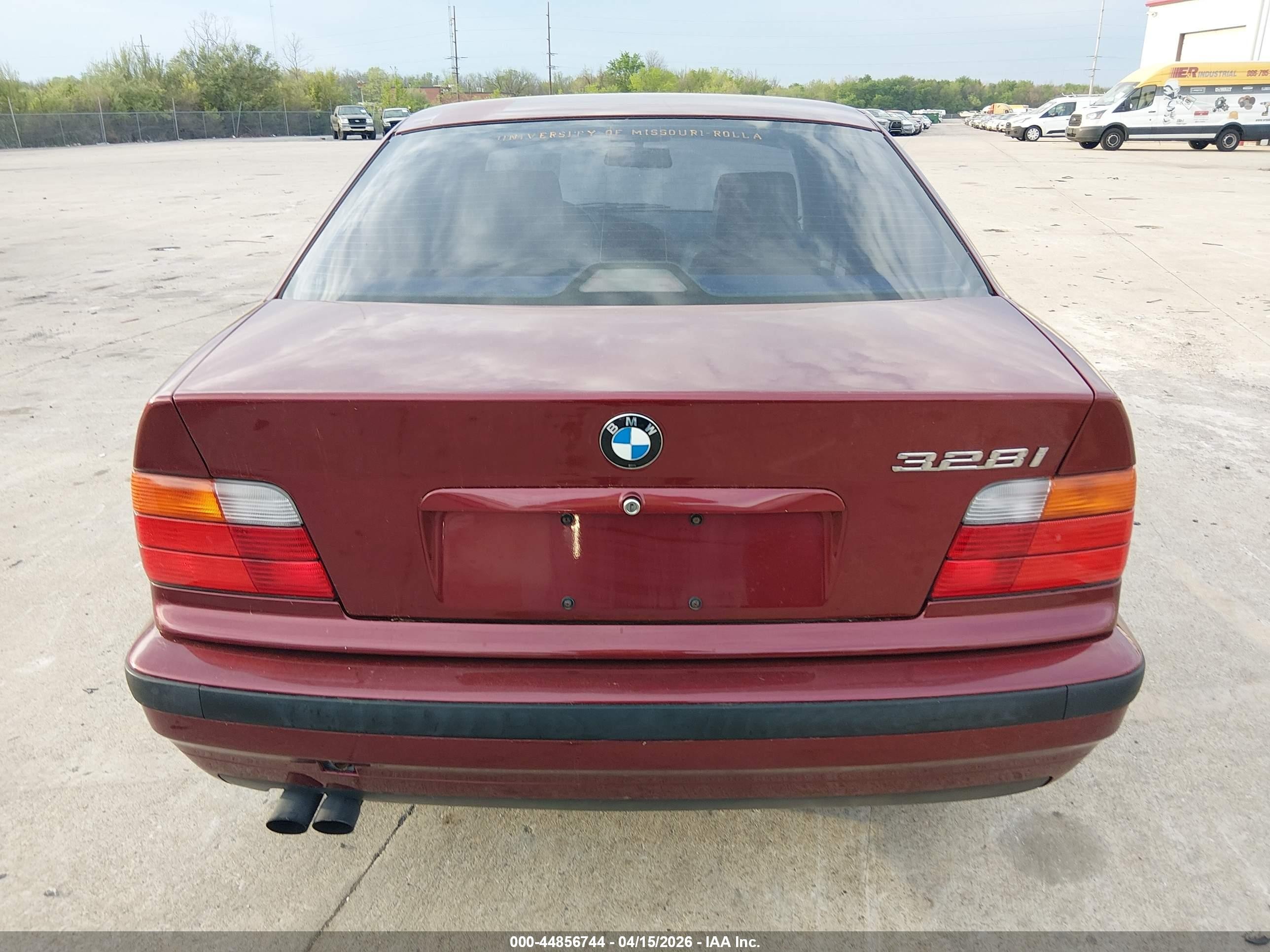 1997 Bmw 328i   Red vin: WBACD4323VAV50748