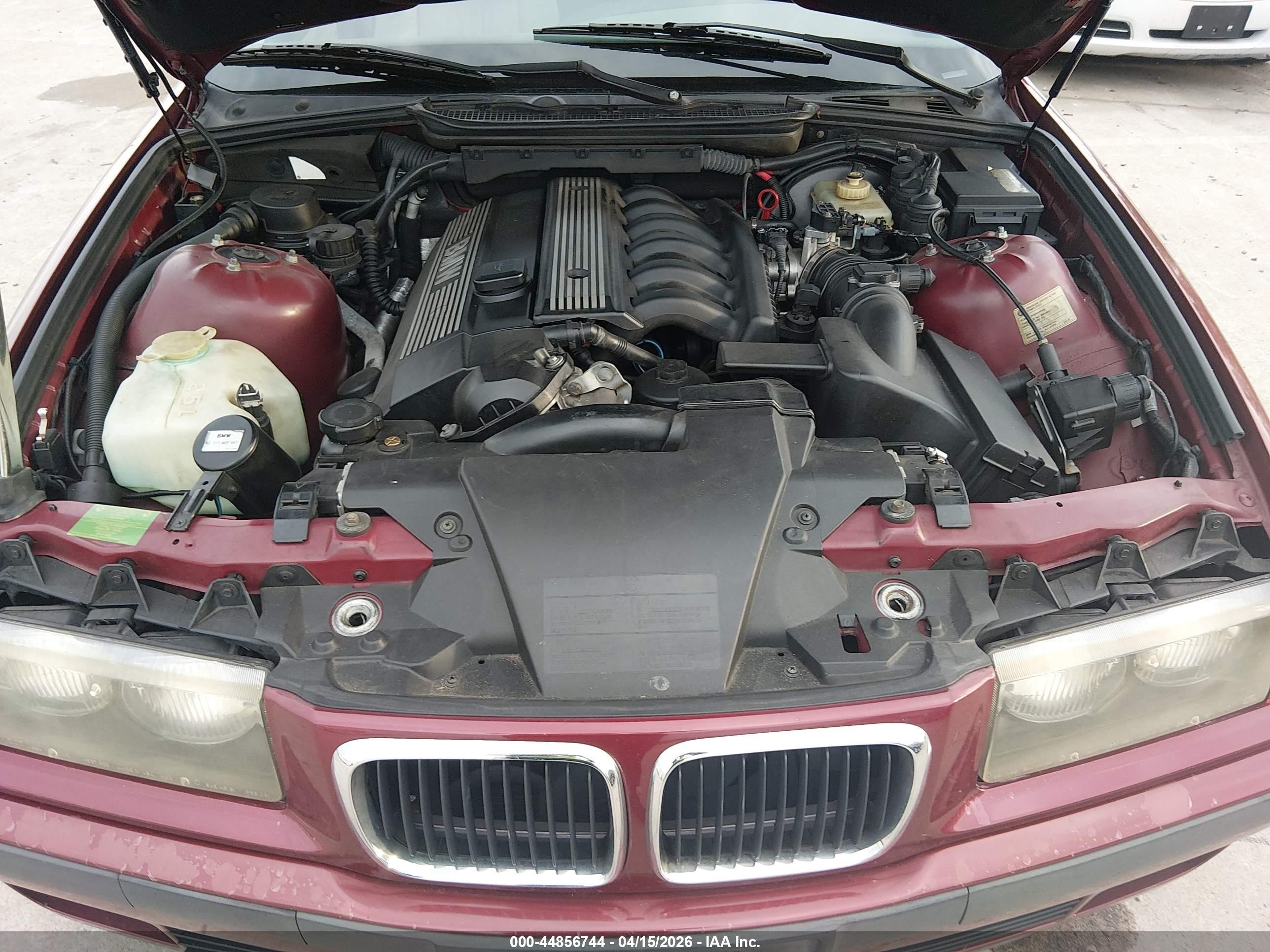 1997 Bmw 328i   Red vin: WBACD4323VAV50748