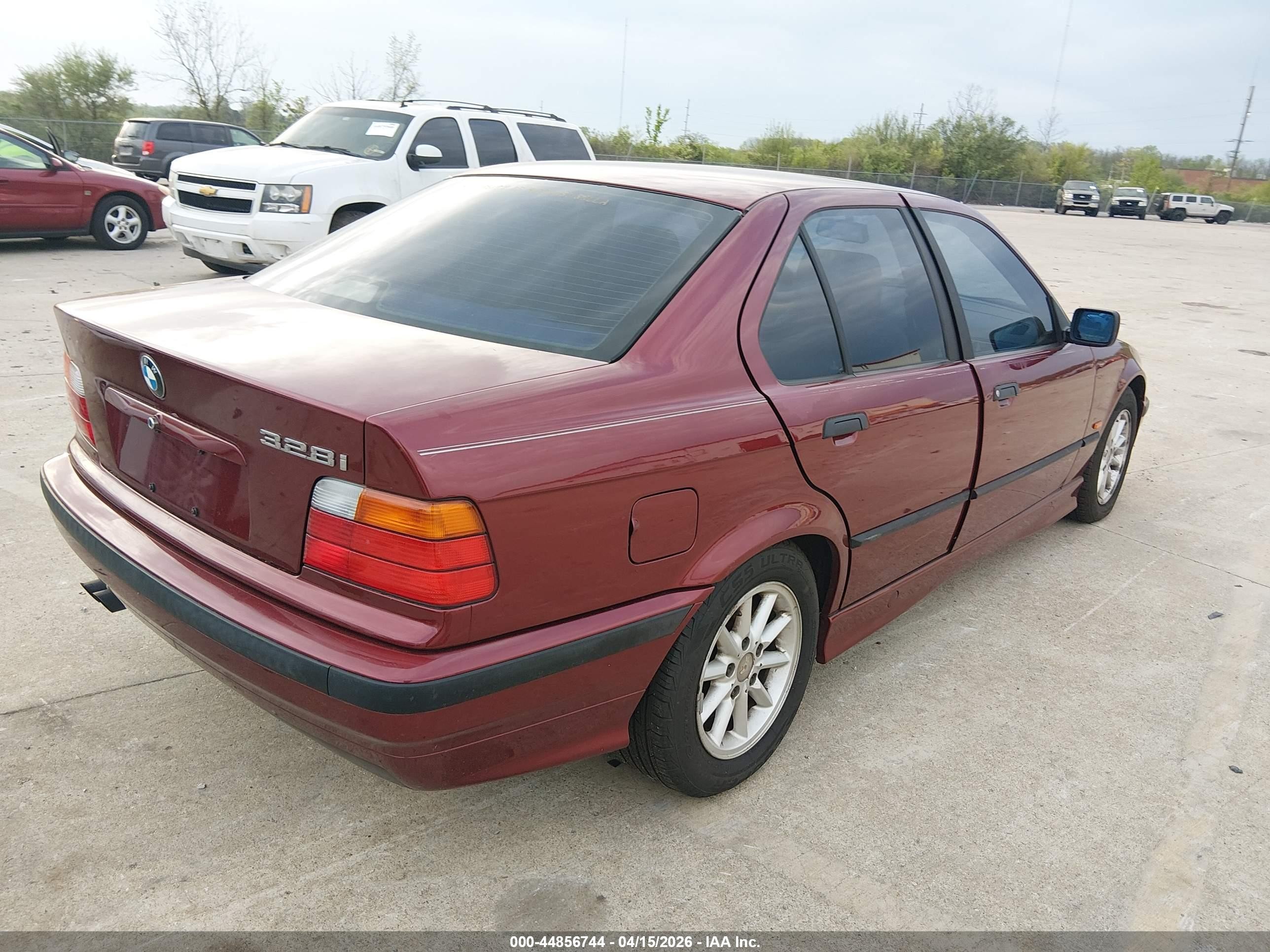1997 Bmw 328i   Red vin: WBACD4323VAV50748