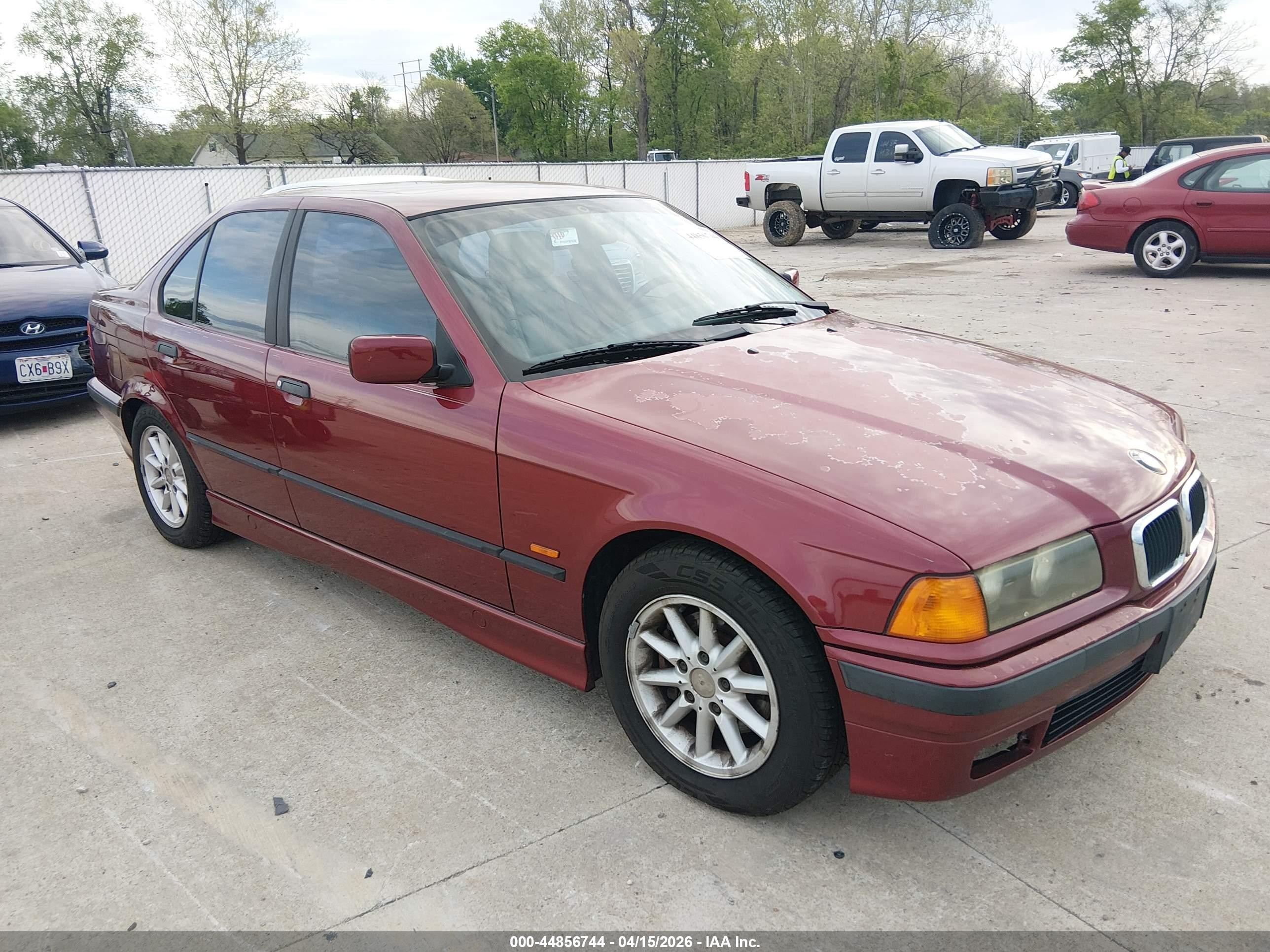 1997 Bmw 328i   Red vin: WBACD4323VAV50748