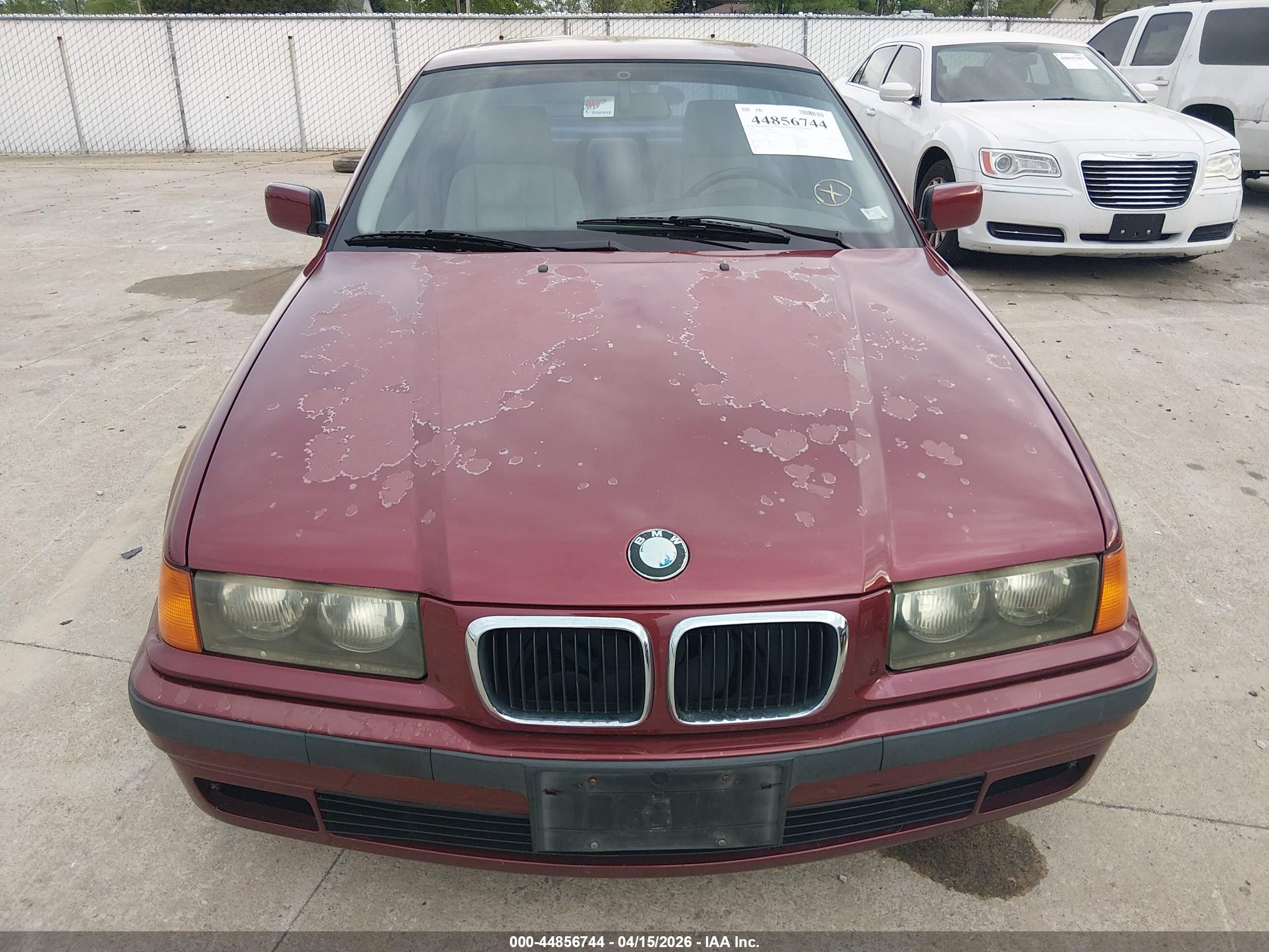 1997 Bmw 328i   Red vin: WBACD4323VAV50748