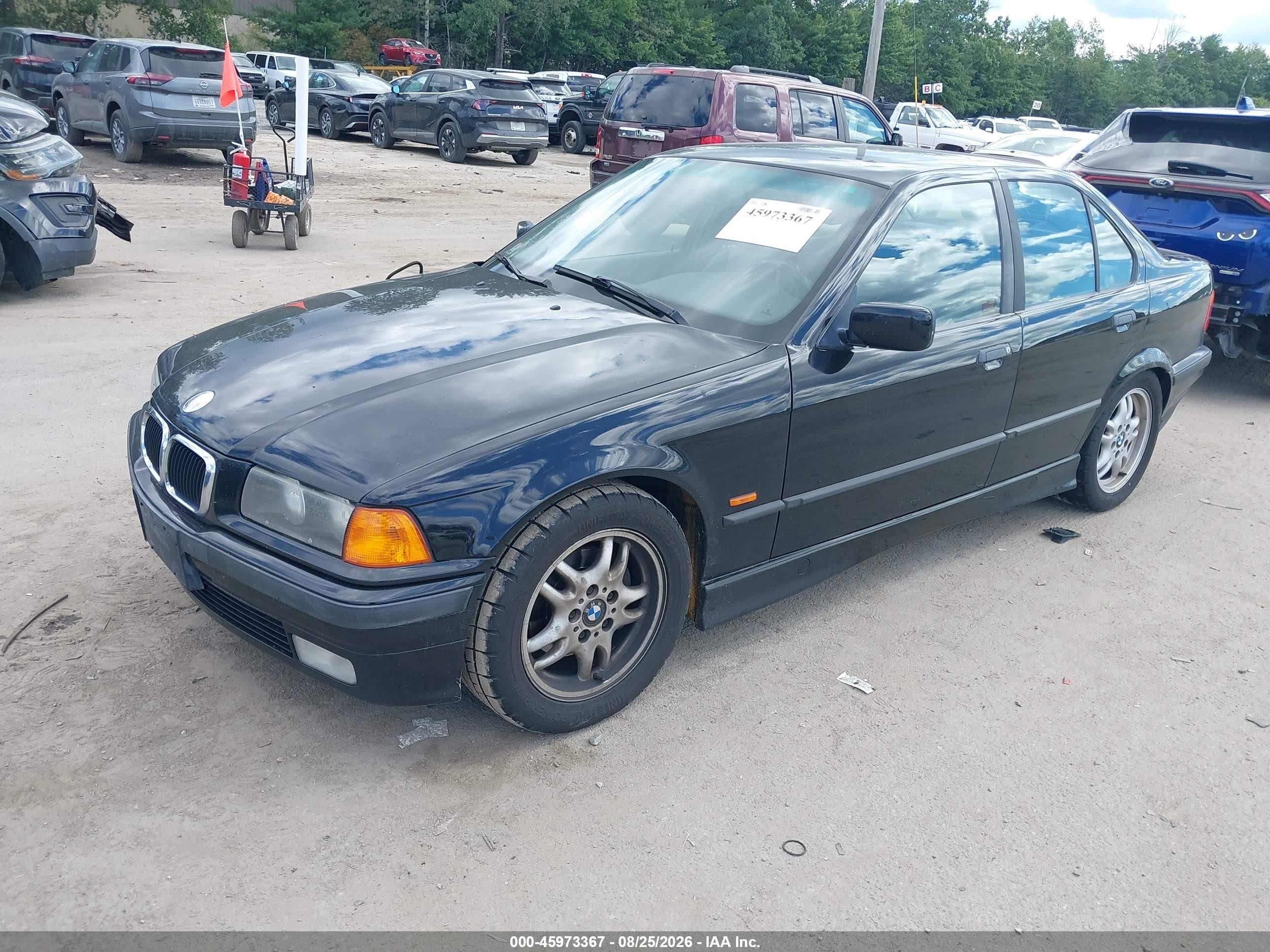 1997 Bmw 328i   Black vin: WBACD4323VAV53021