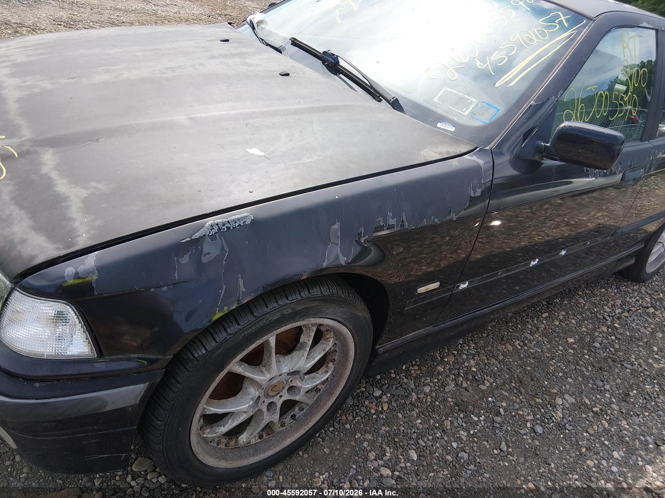 1998 Bmw 328i   Black vin: WBACD4323WAV58074