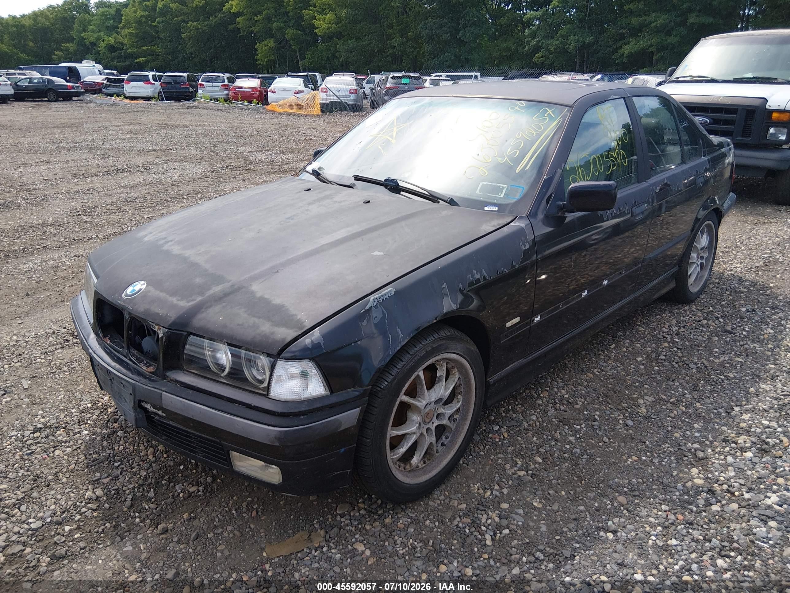 1998 Bmw 328i   Black vin: WBACD4323WAV58074