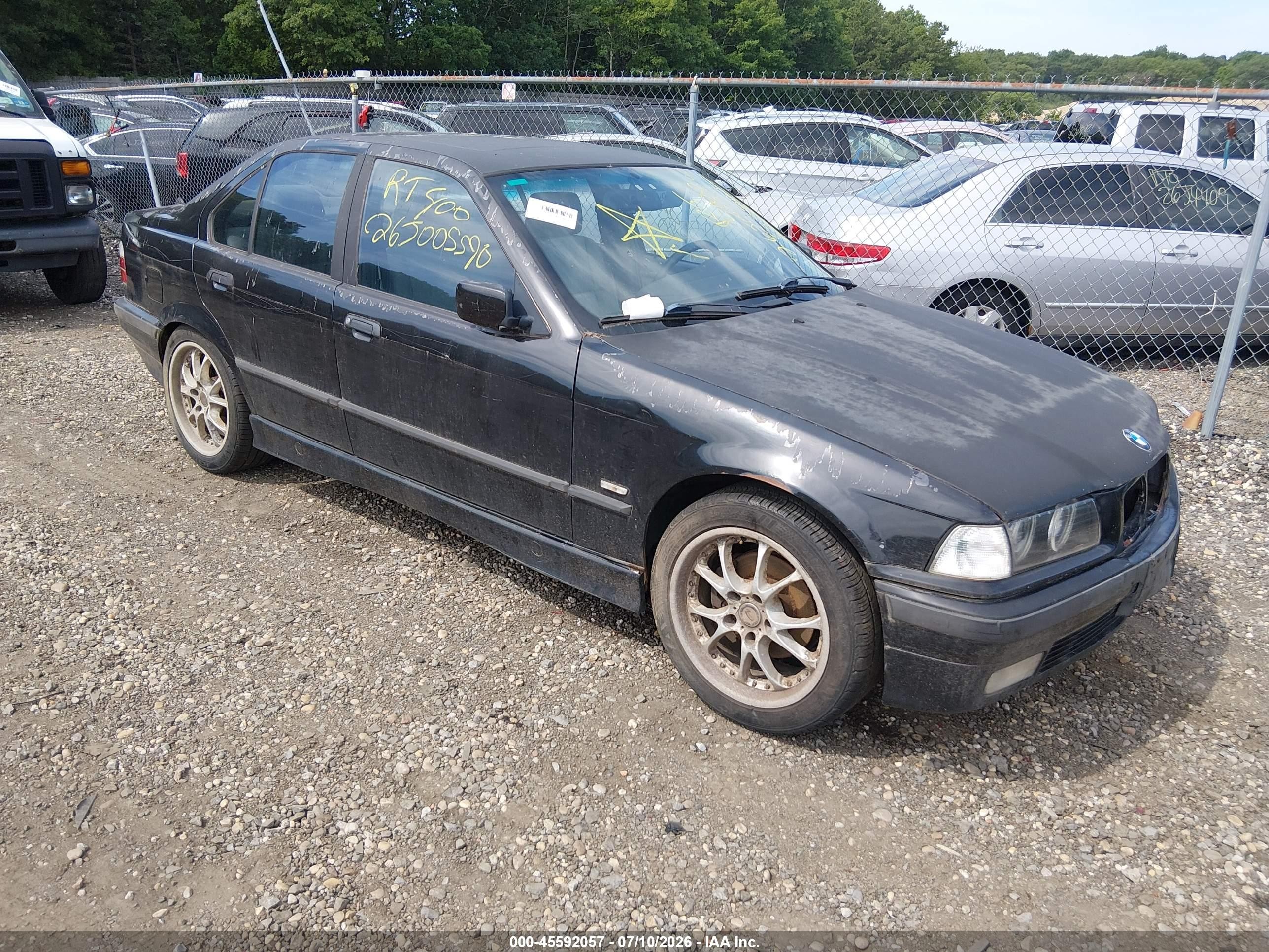 1998 Bmw 328i   Black vin: WBACD4323WAV58074