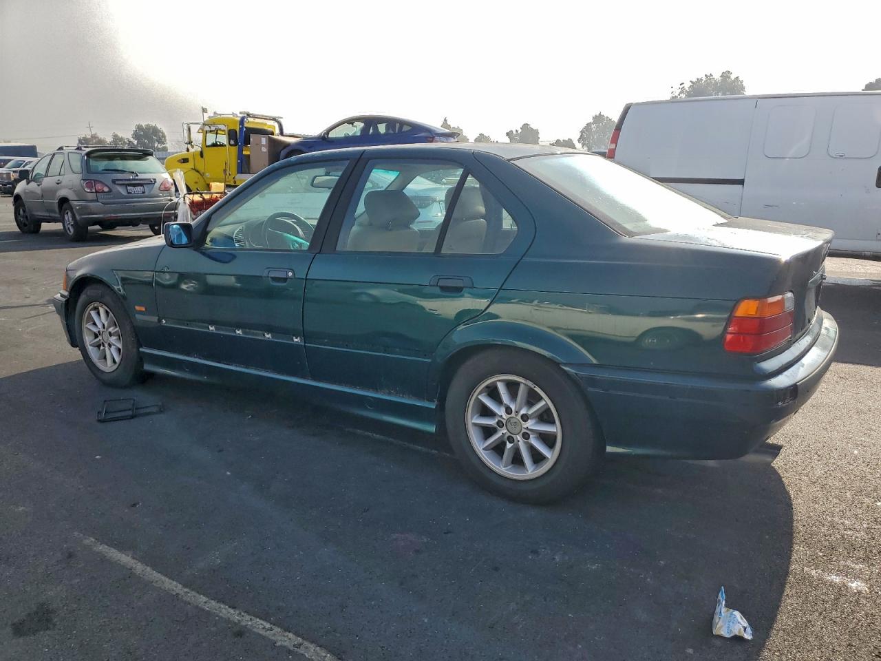 1997 Bmw 328 I Automatic Green vin: WBACD4324VAV48619