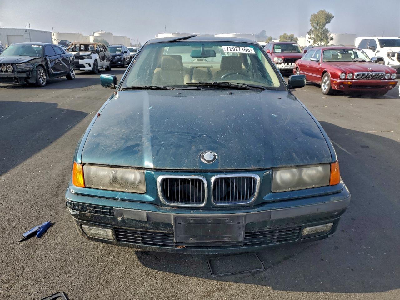 1997 Bmw 328 I Automatic Green vin: WBACD4324VAV48619