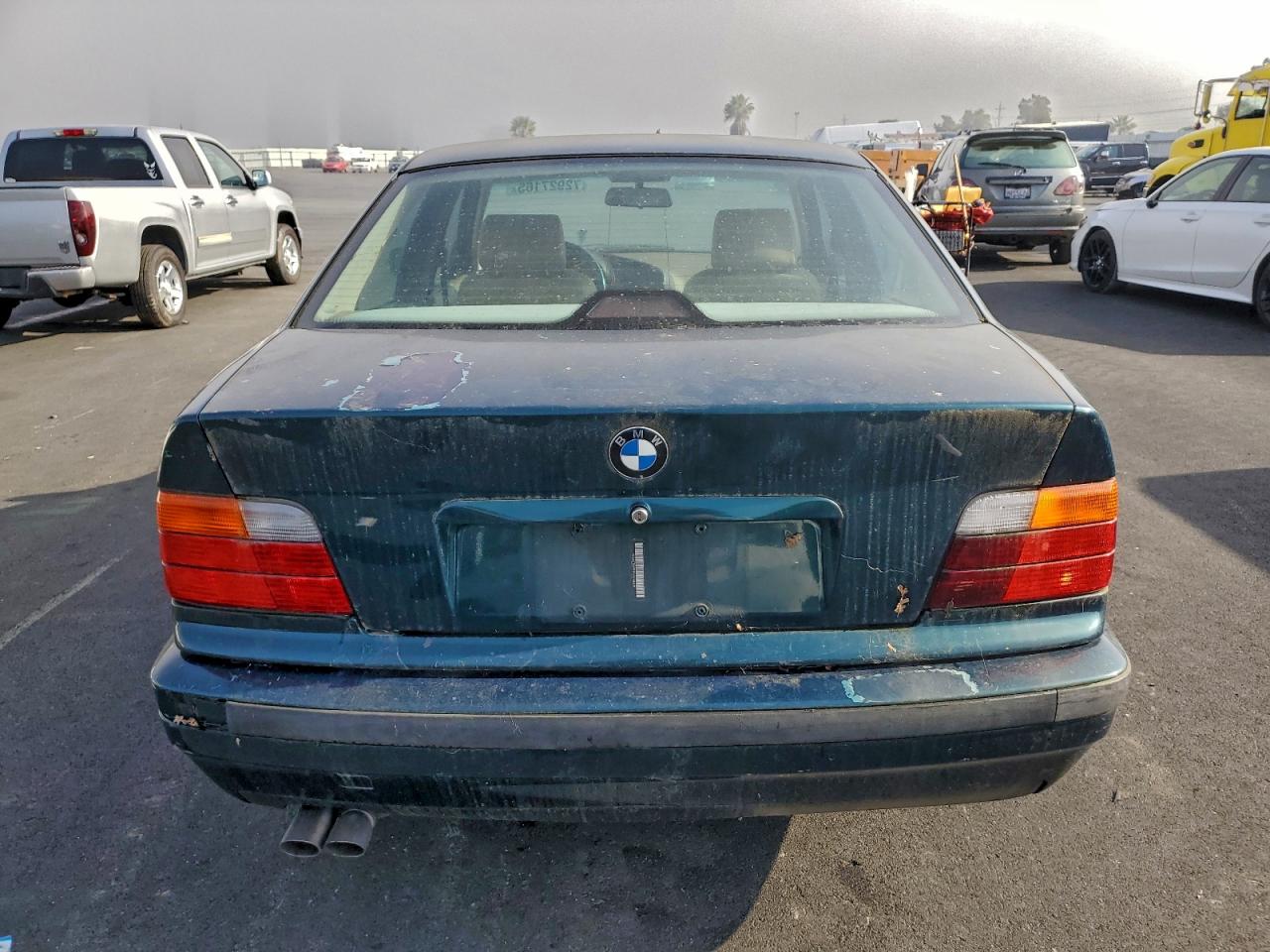 1997 Bmw 328 I Automatic Green vin: WBACD4324VAV48619